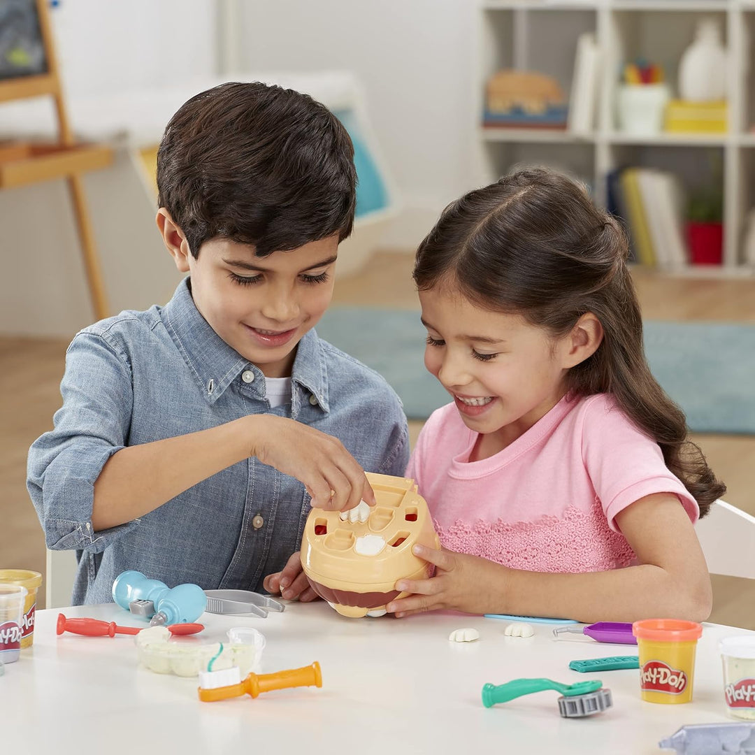 Play-Doh Drill 'n Fill Dentist - Pretend Play Dental Set for Kids 3+
