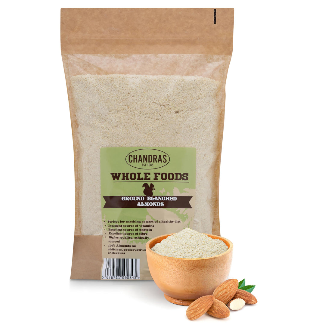Chandra Whole Foods - Ground Almond Flour 1KG