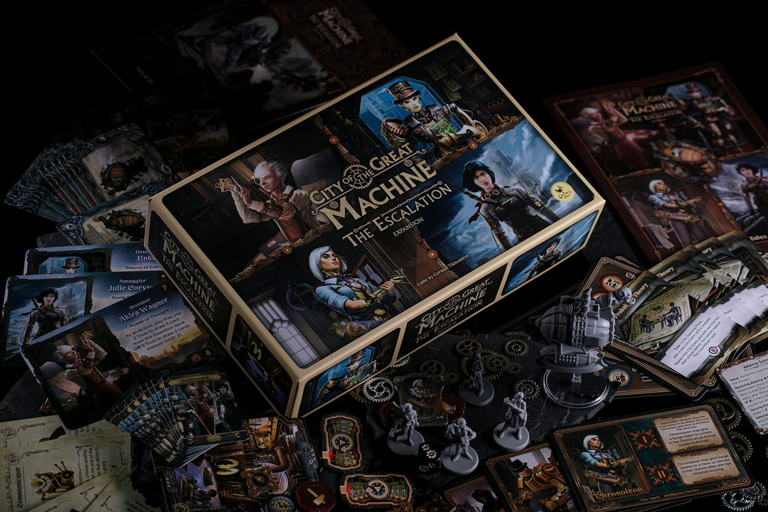 City of The Great Machine: The Escalation Board Game Expansion - 1-4 Players