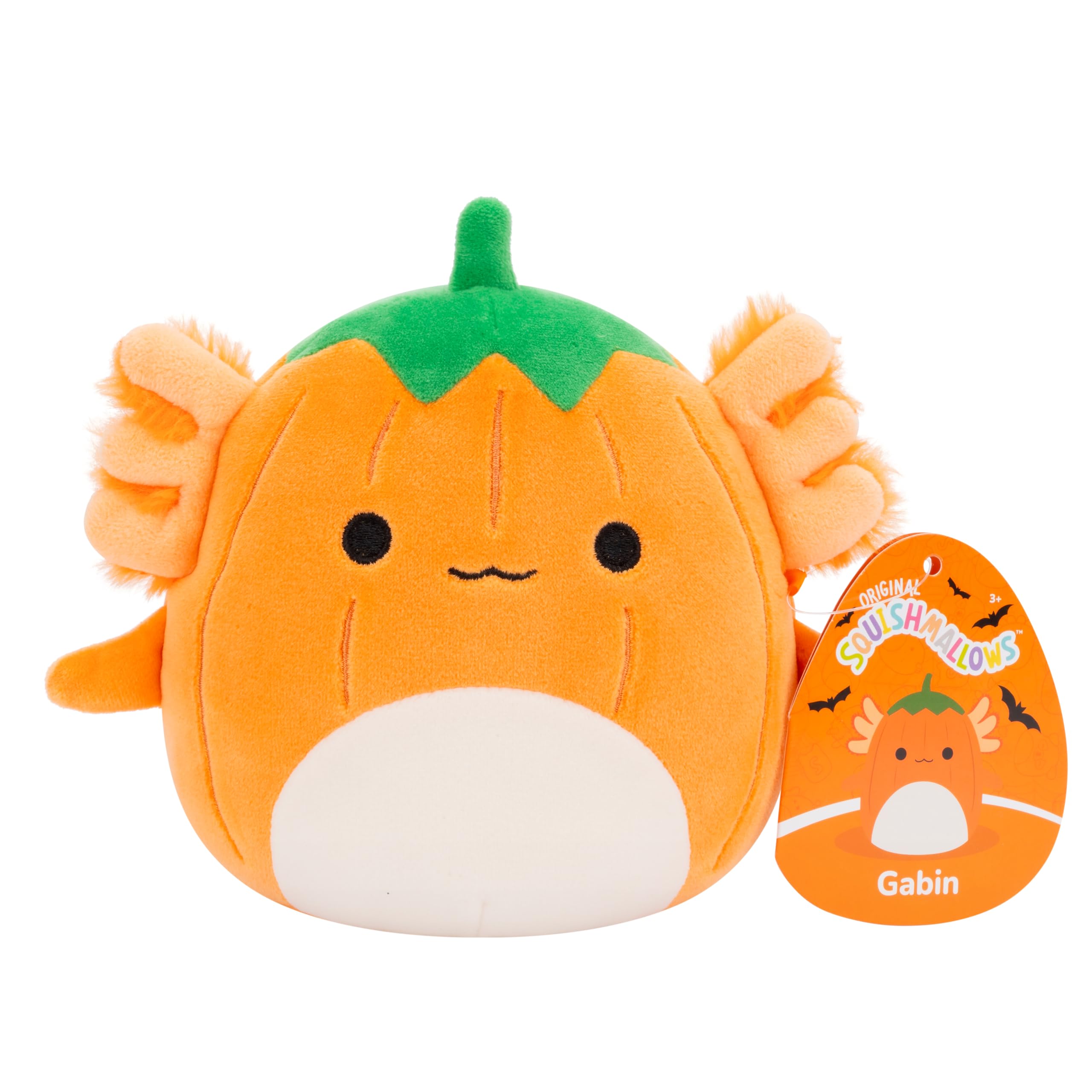 Squishmallows Halloween 4-Pack Plush – Gabin, Fitzy, Malcolm, Ms. K – 5-Inch Stuffed Animals by Jazwares 6
