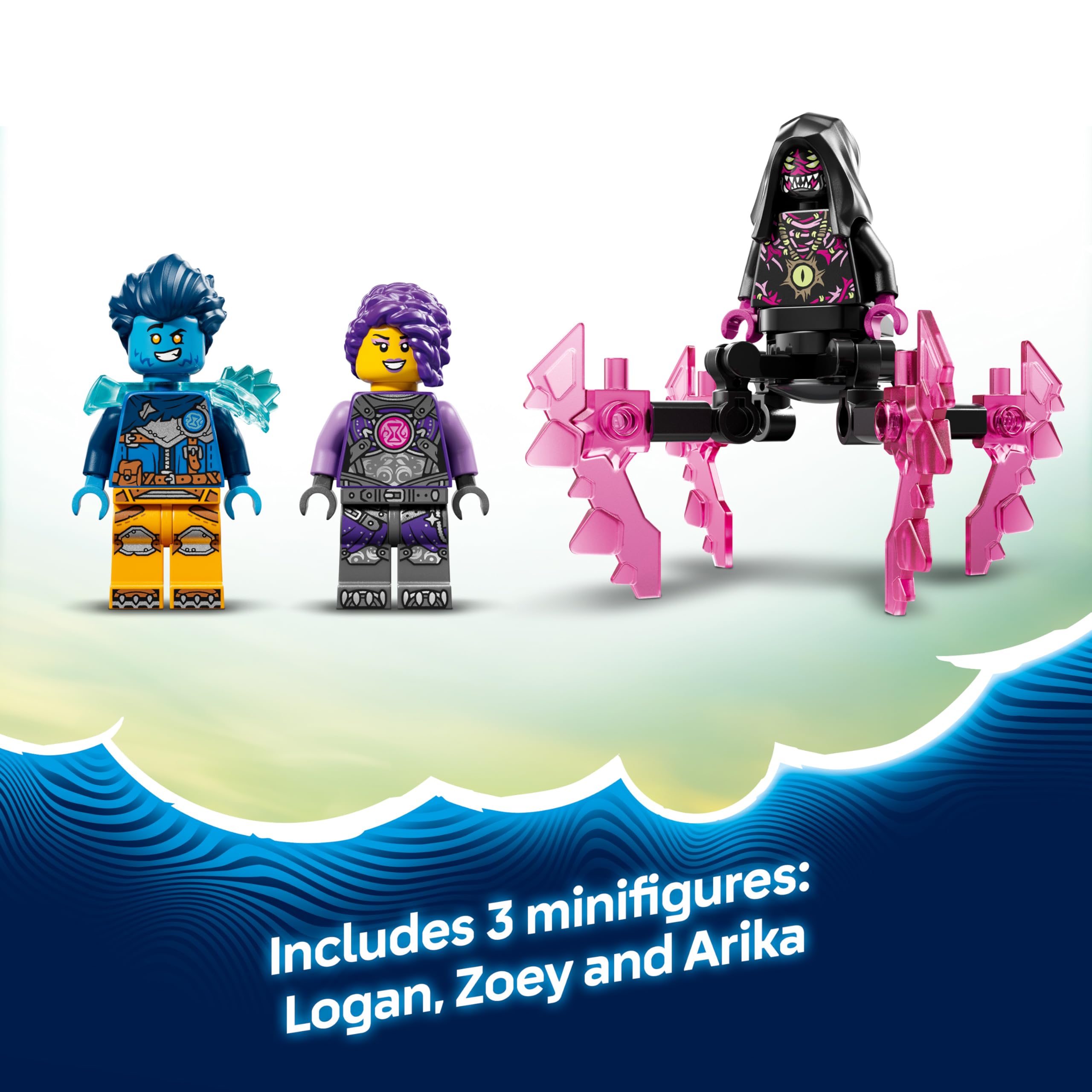 LEGO DREAMZzz 2in1 Crocodile Submarine Toy Set 71512 | Ages 8+ | 3 Minifigures 6