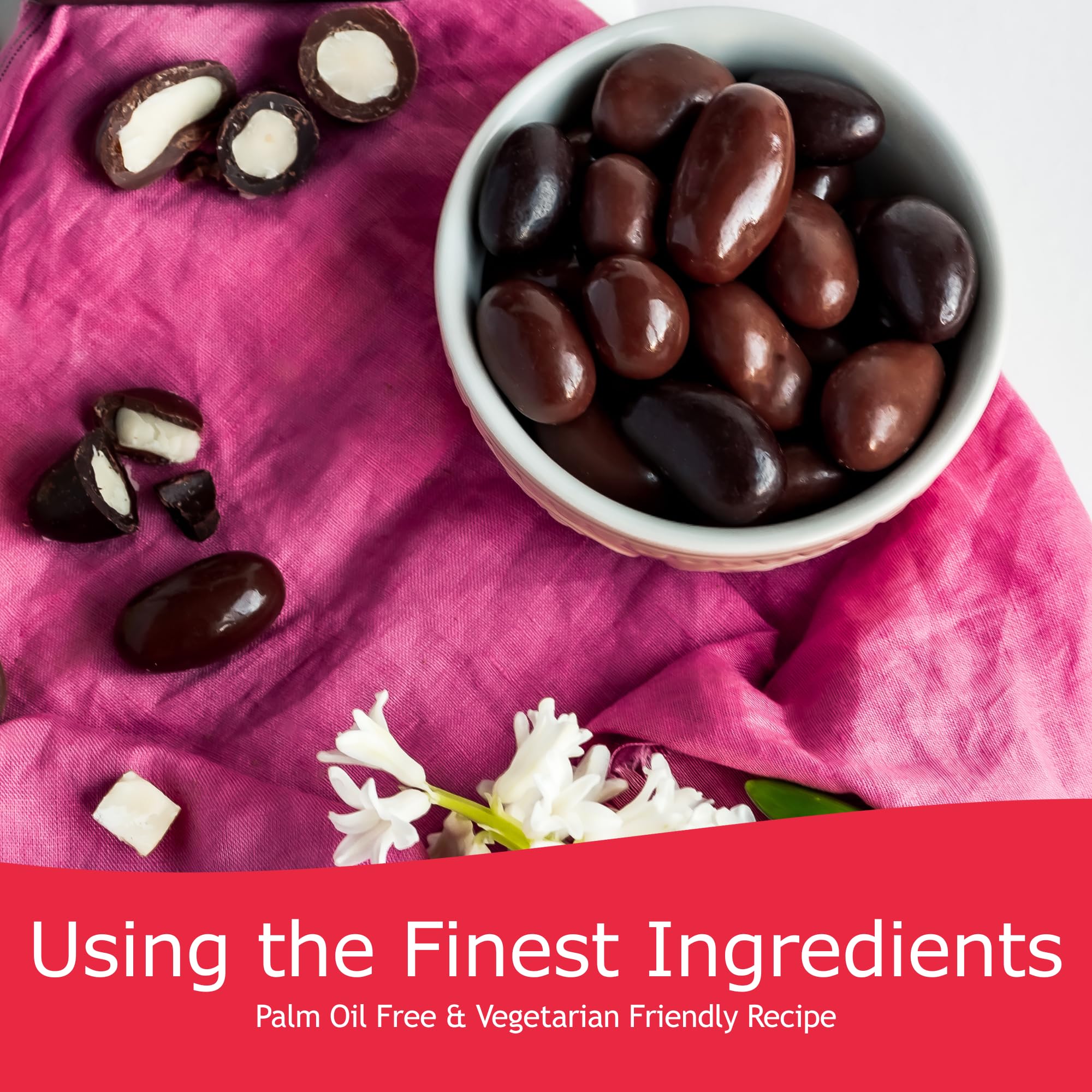 Rita Farhi Milk Chocolate Coated Brazil Nuts Luxury Gift Jar 740g 2