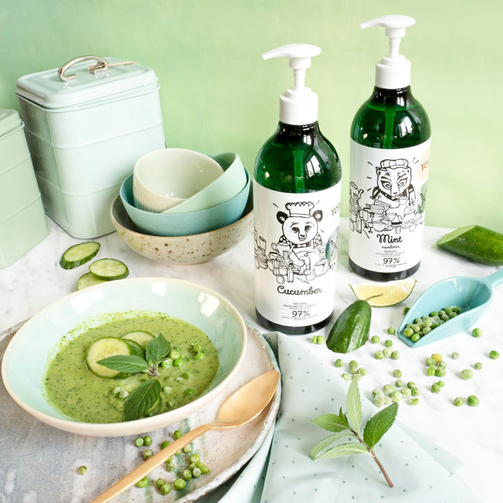 Yope - Natural Washing-Up Liquid | Mint & Mandarin | 750 ml