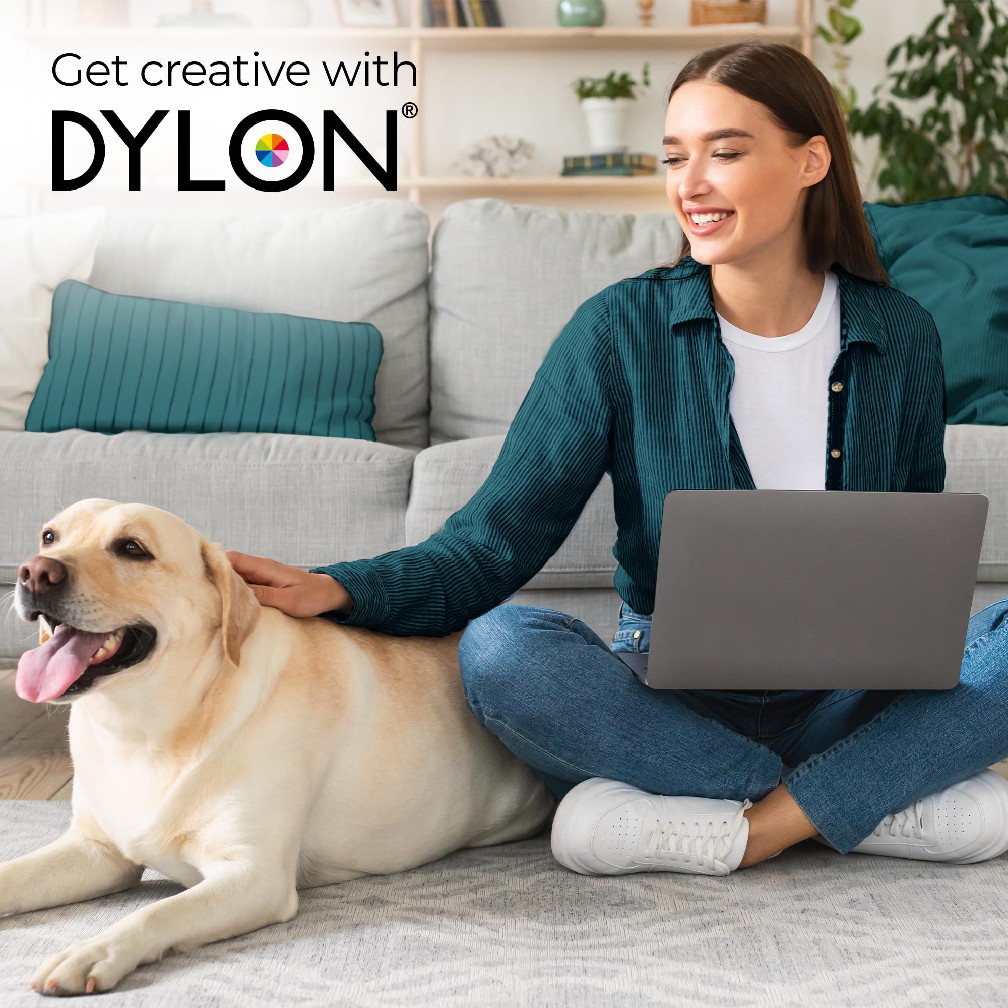 Dylon Washing Machine Fabric Dye Pod - Emerald Green | 350g | Long-Lasting Intense Colour 9