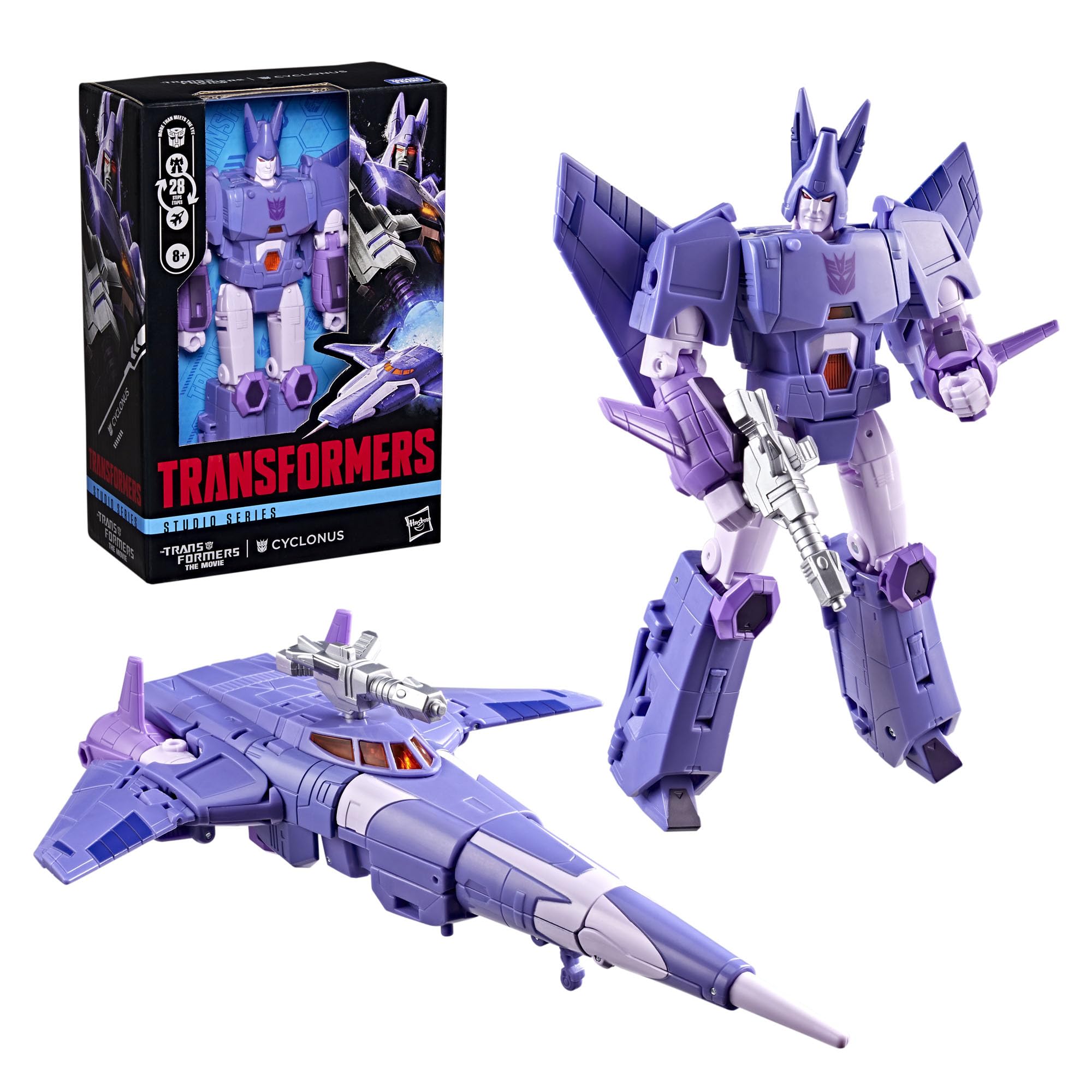 Transformers Studio Series Cyclonus Voyager Class Action Figure | 20 cm | Ages 8+ 4