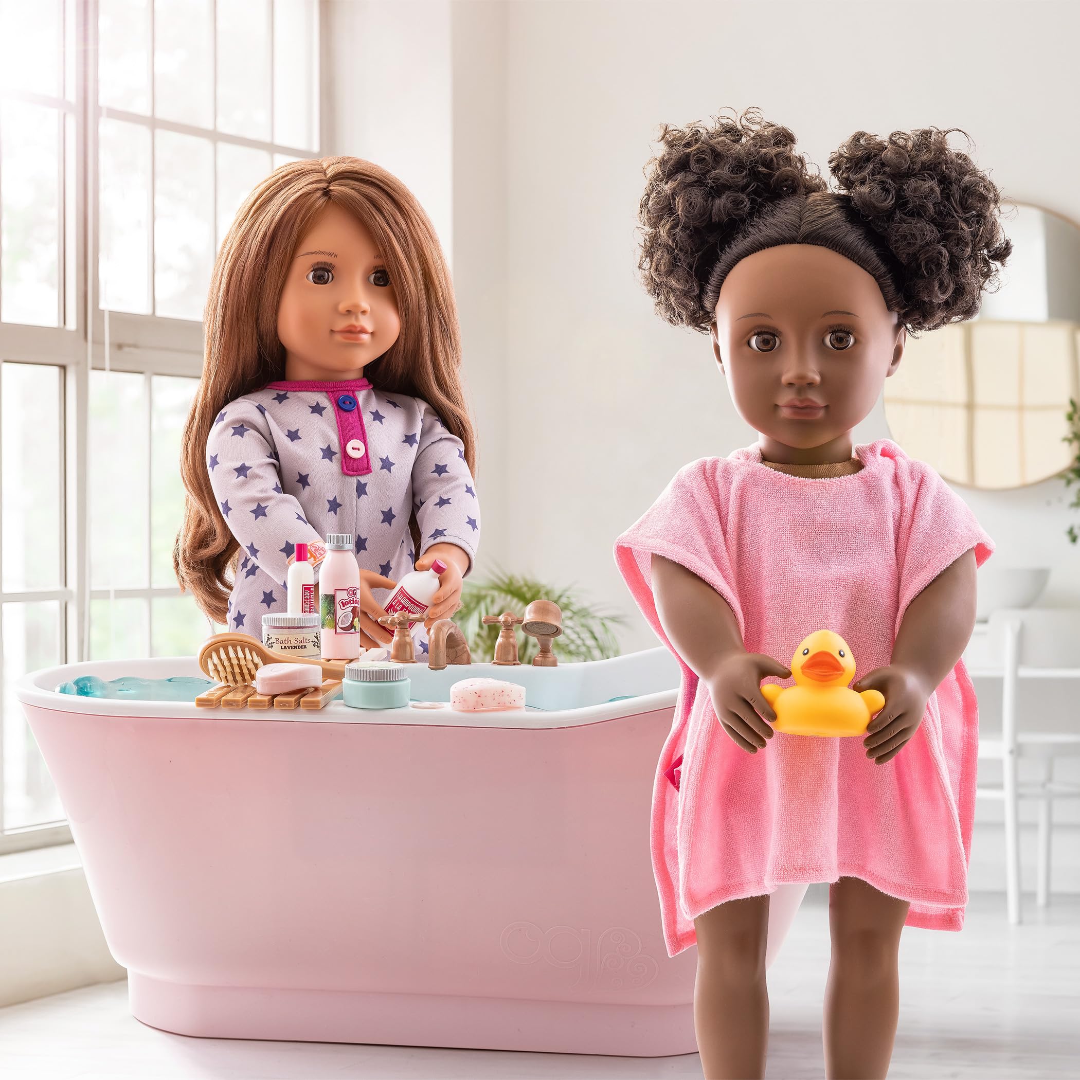 Our Generation Maria Fashion Doll - 46cm Sleepover Playset with Elephant Plush 10
