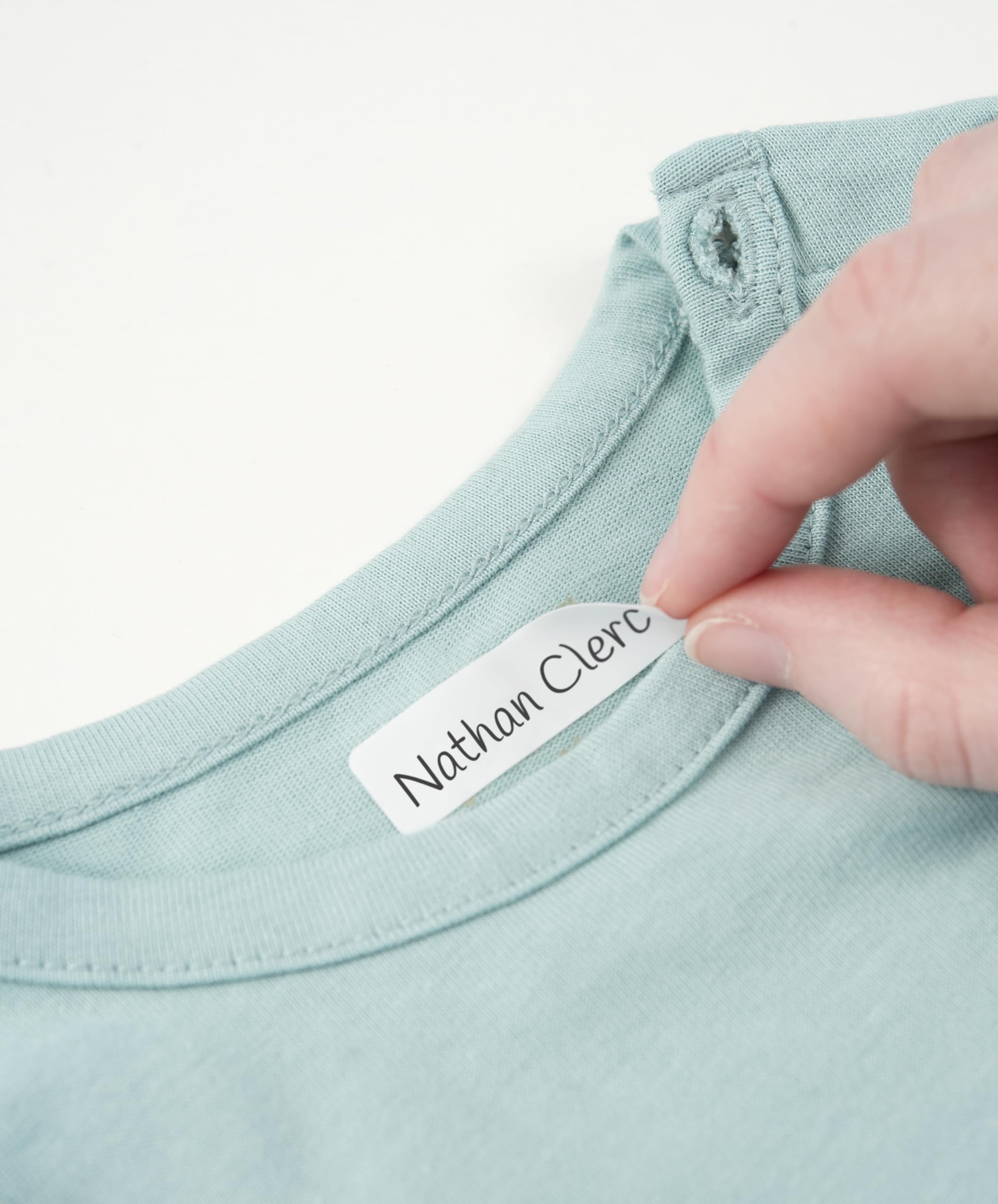 AVERY Clothing Name Labels with Pen - 72 Stick-On Labels for Clothes | Machine Wash Safe
