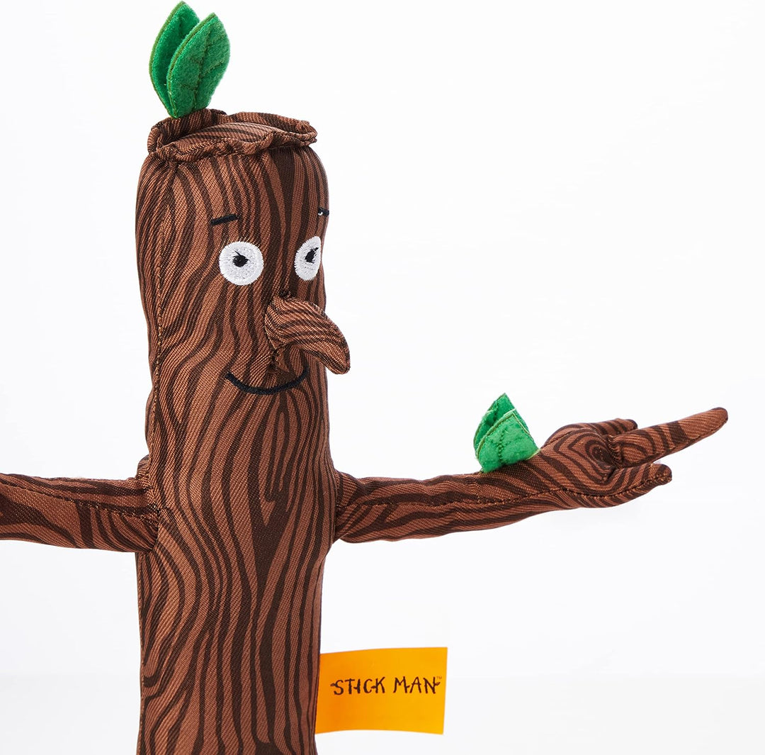 The Gruffalo Stick Man Plush Toy - 13In Brown Soft Toy for Kids