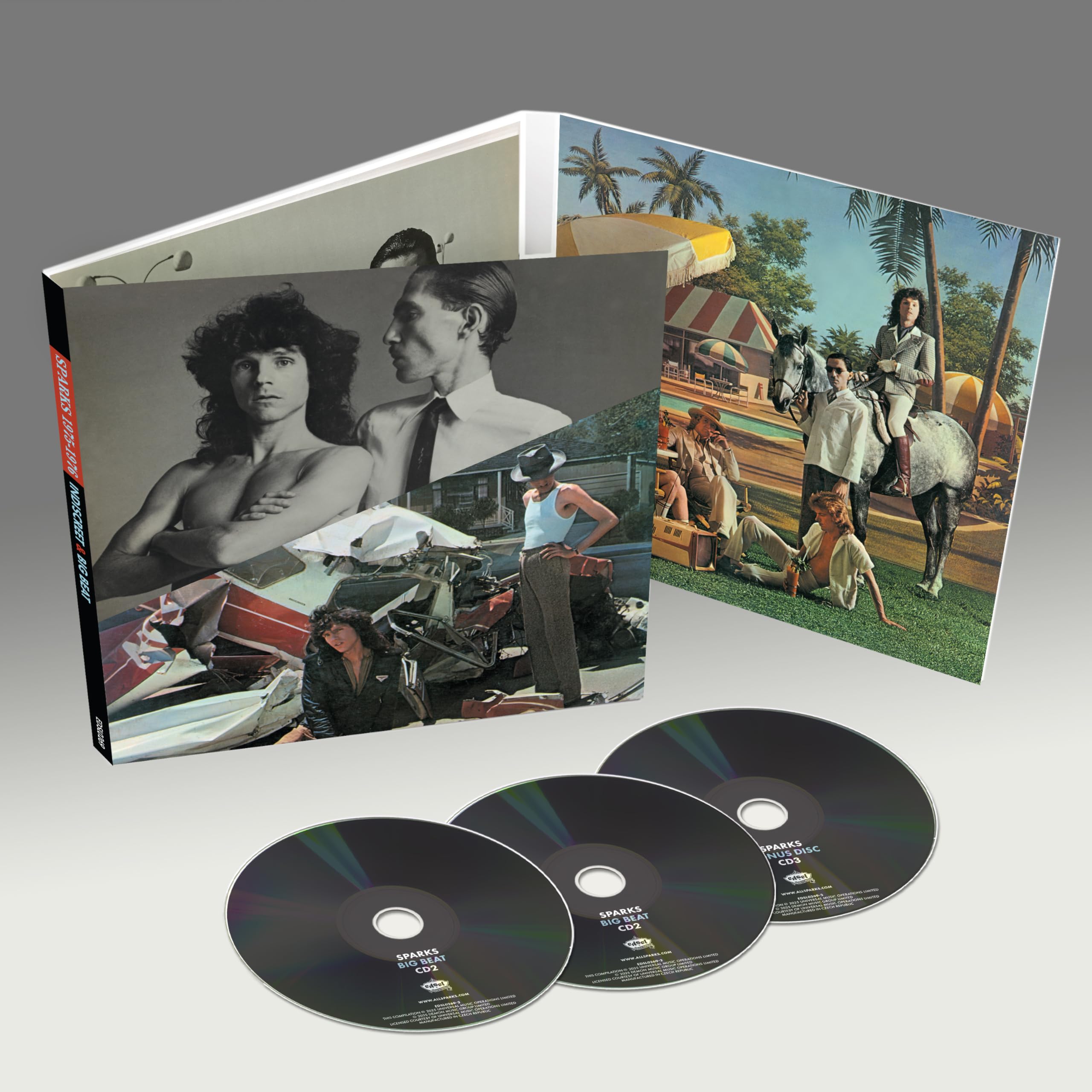 Edsel - Sparks '75-'76 Deluxe Packaging Vinyl Record