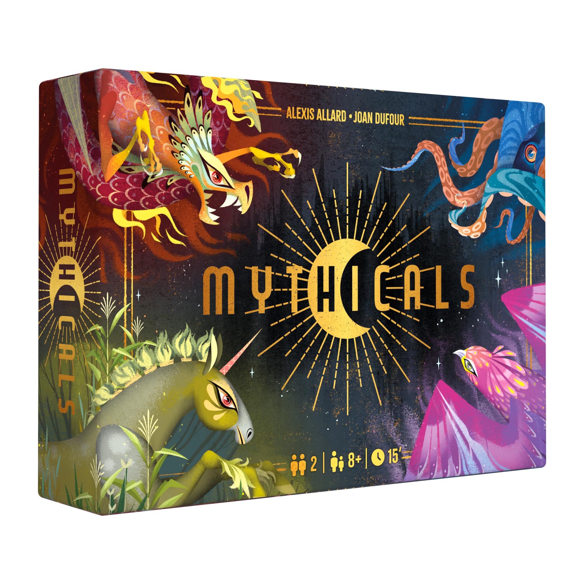 Asmodee Mythicals Board Game | 2 Players | Ages 8+ | 15+ Min