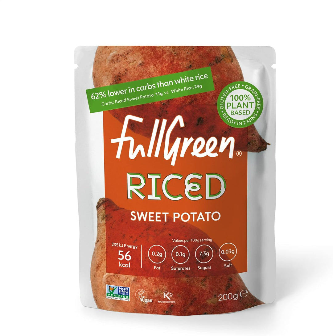 Fullgreen - Riced Sweet Potato (Case of 6 Pouches)