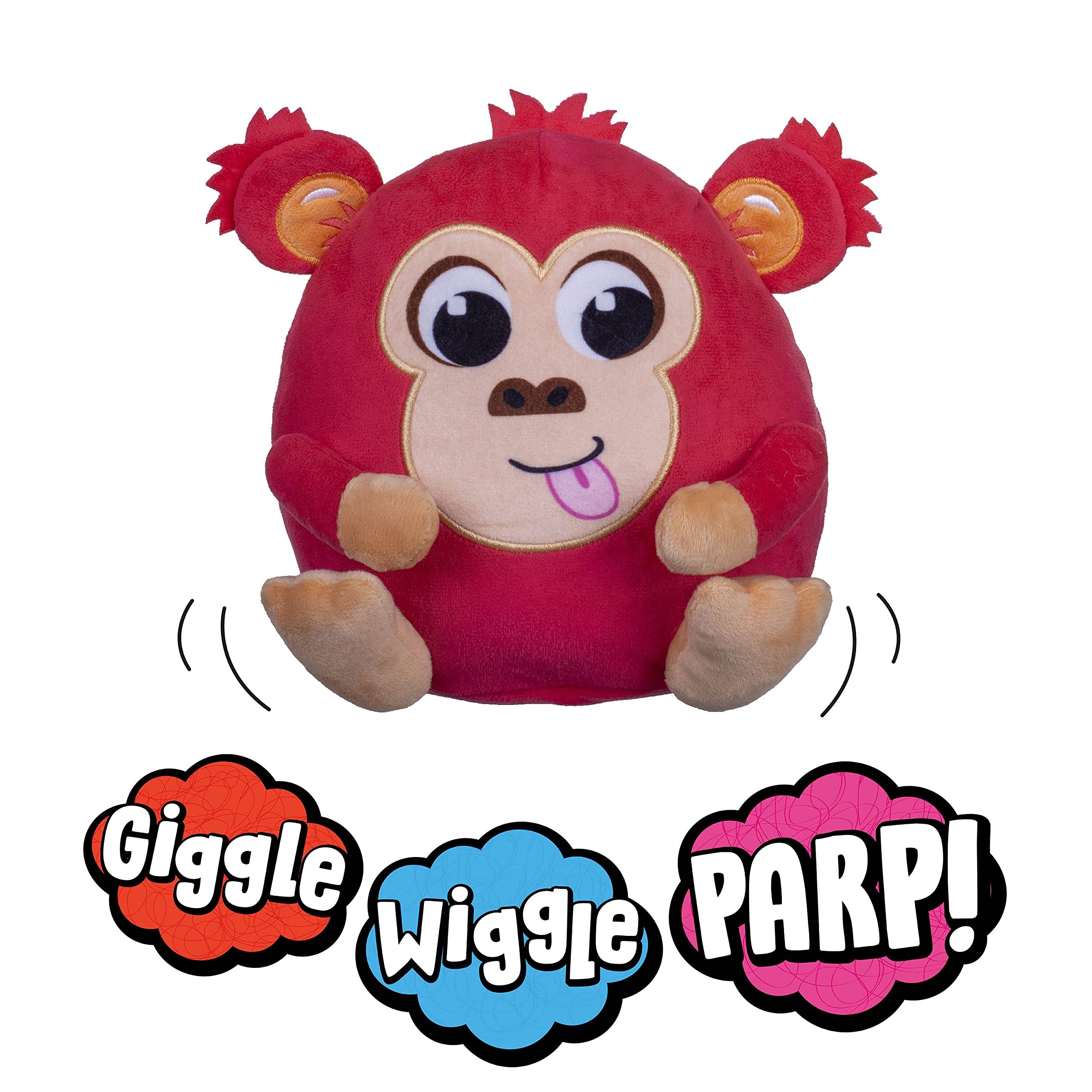 Windy Bums Monkey - Farting Plush Toy with Jiggling Movement, 6 Months+ 11