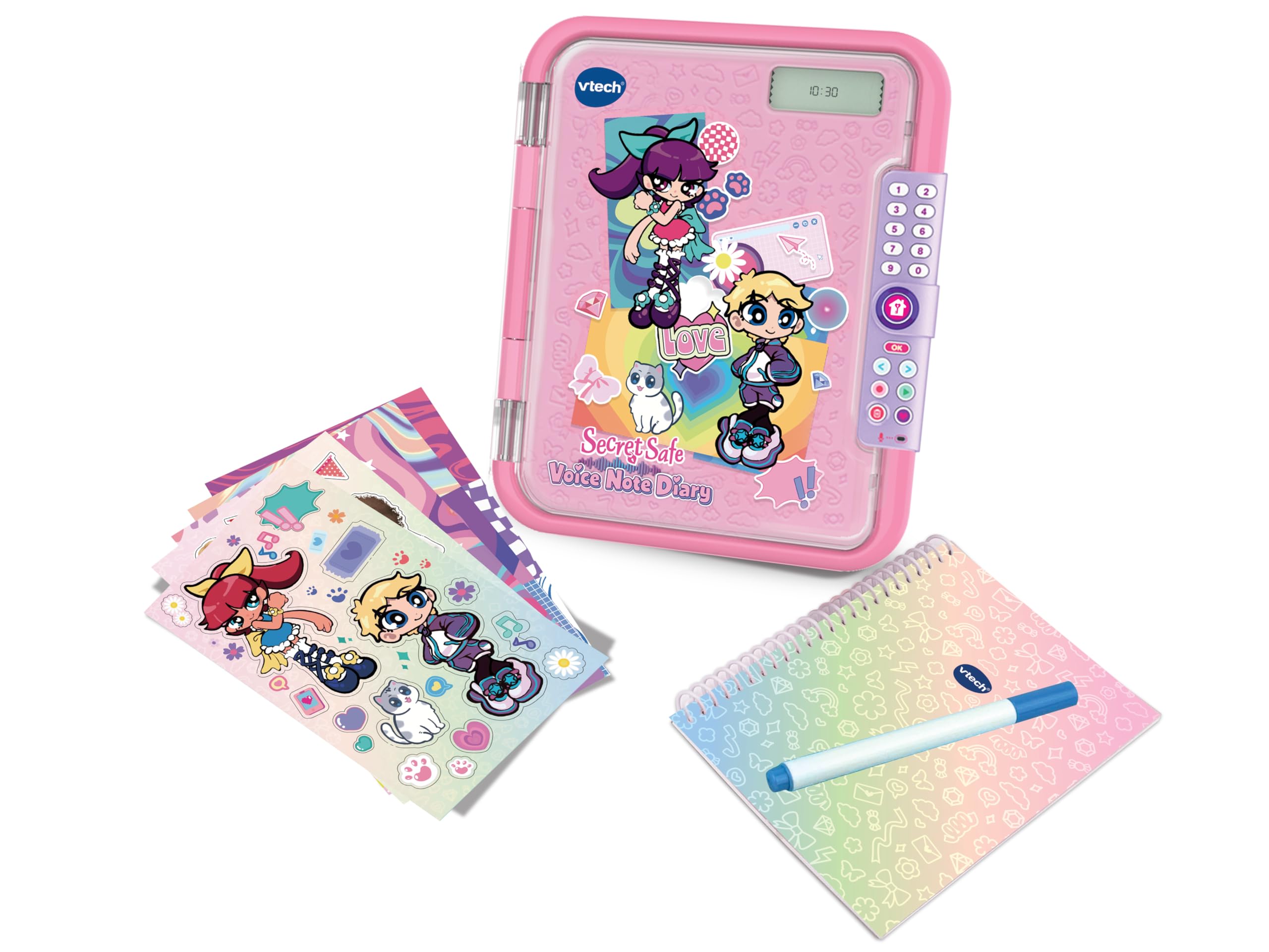 VTech Secret Safe Voice Note Diary - Interactive Voice Recording Diary with Password Protection
