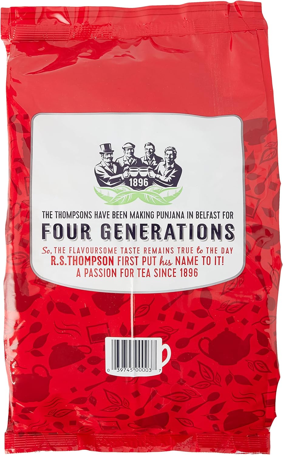 Thompson's Punjana Tea 440 Tea Bags, 1 kg - Black Tea Family Pack 4