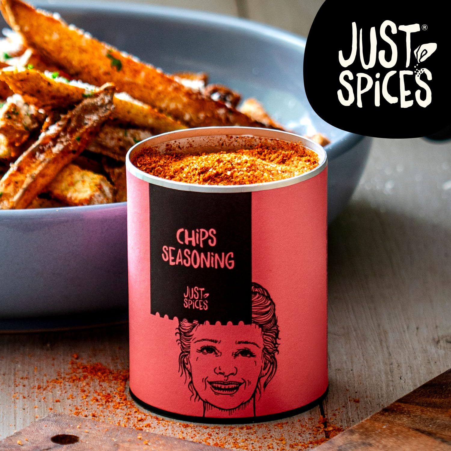 Just Spices Chips Seasoning - Crispy Finish for Chips & Wedges | 85g 2