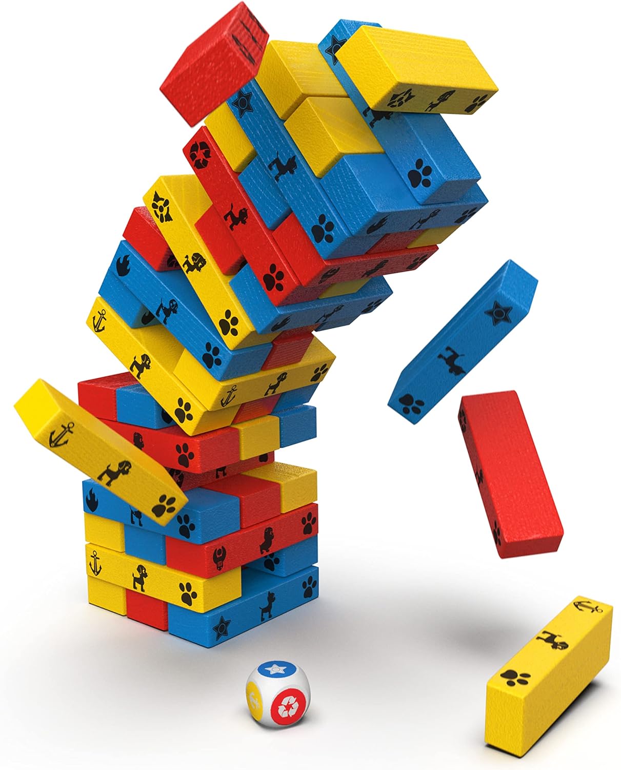 Spin Master Games PAW Patrol Jumbling Tower Stacking Game 3