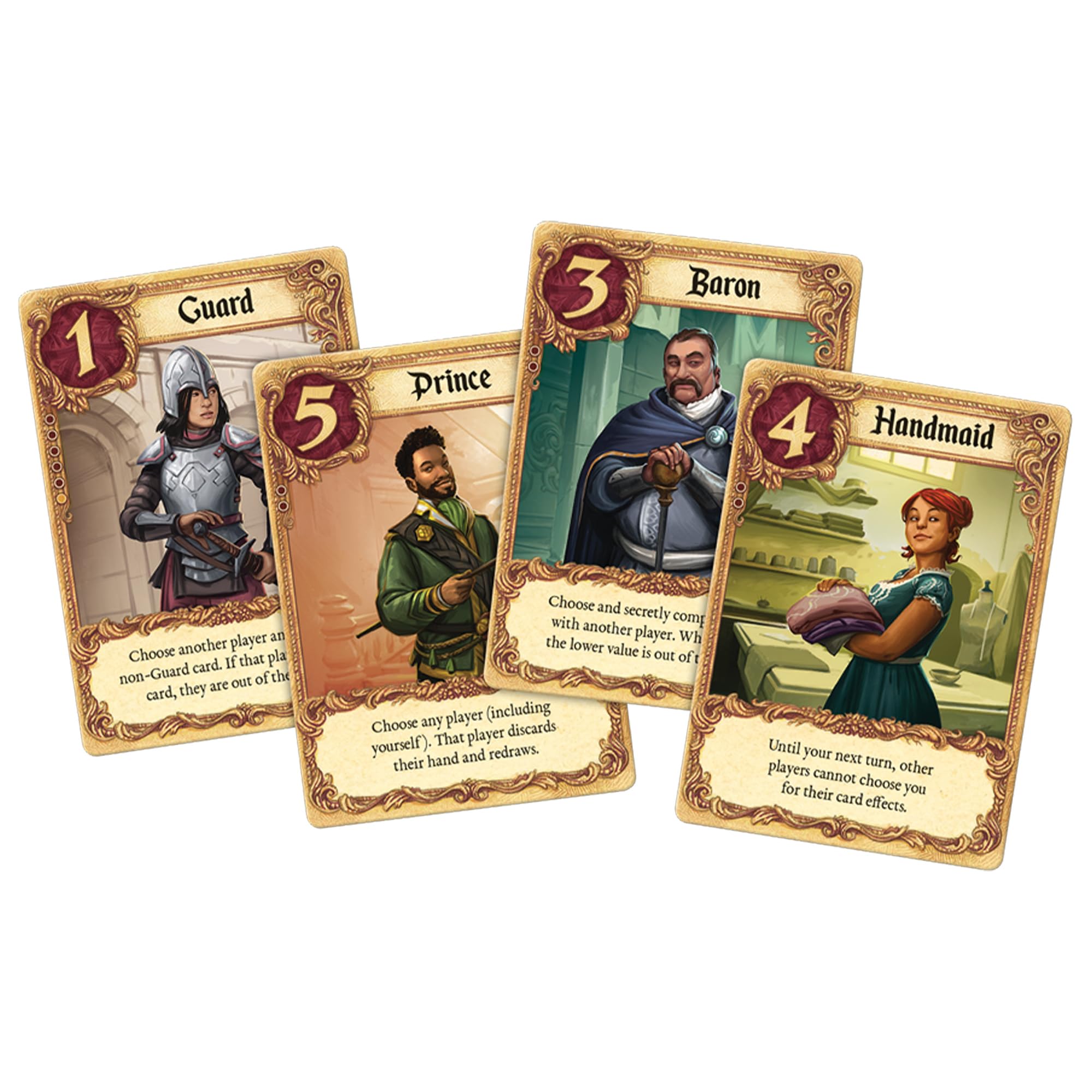 Asmodee Love Letter - Eco-Friendly Family Card Game | Ages 10+ | 2-6 Players | 20 Min Playtime 5