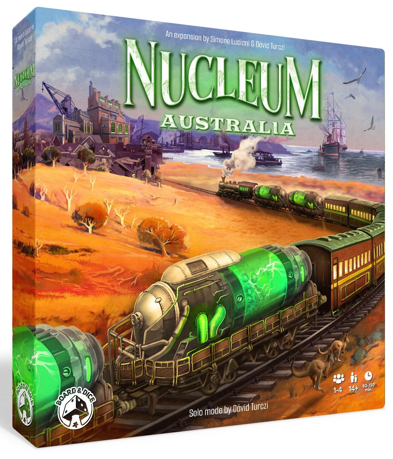Board & Dice Nucleum: Australia (Exp.) | Strategy Board Game Expansion