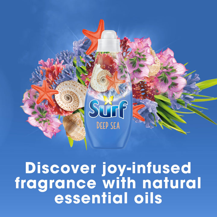 Surf Deep Sea Laundry Washing Liquid Detergent with Natural Essential Oils & Long-Lasting Fragrance