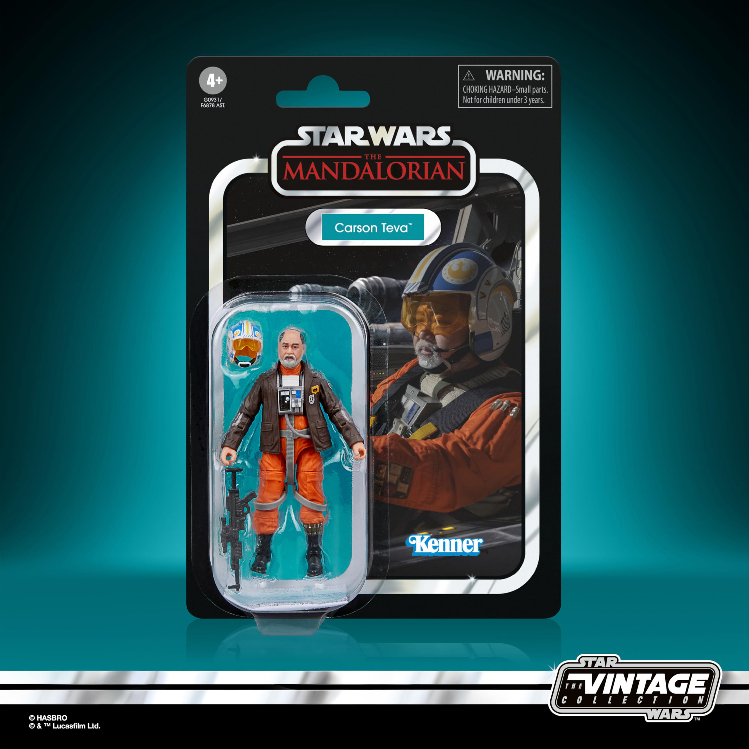 Star Wars The Vintage Collection Carson Teva Action Figure | 9.5-cm | Hasbro 2