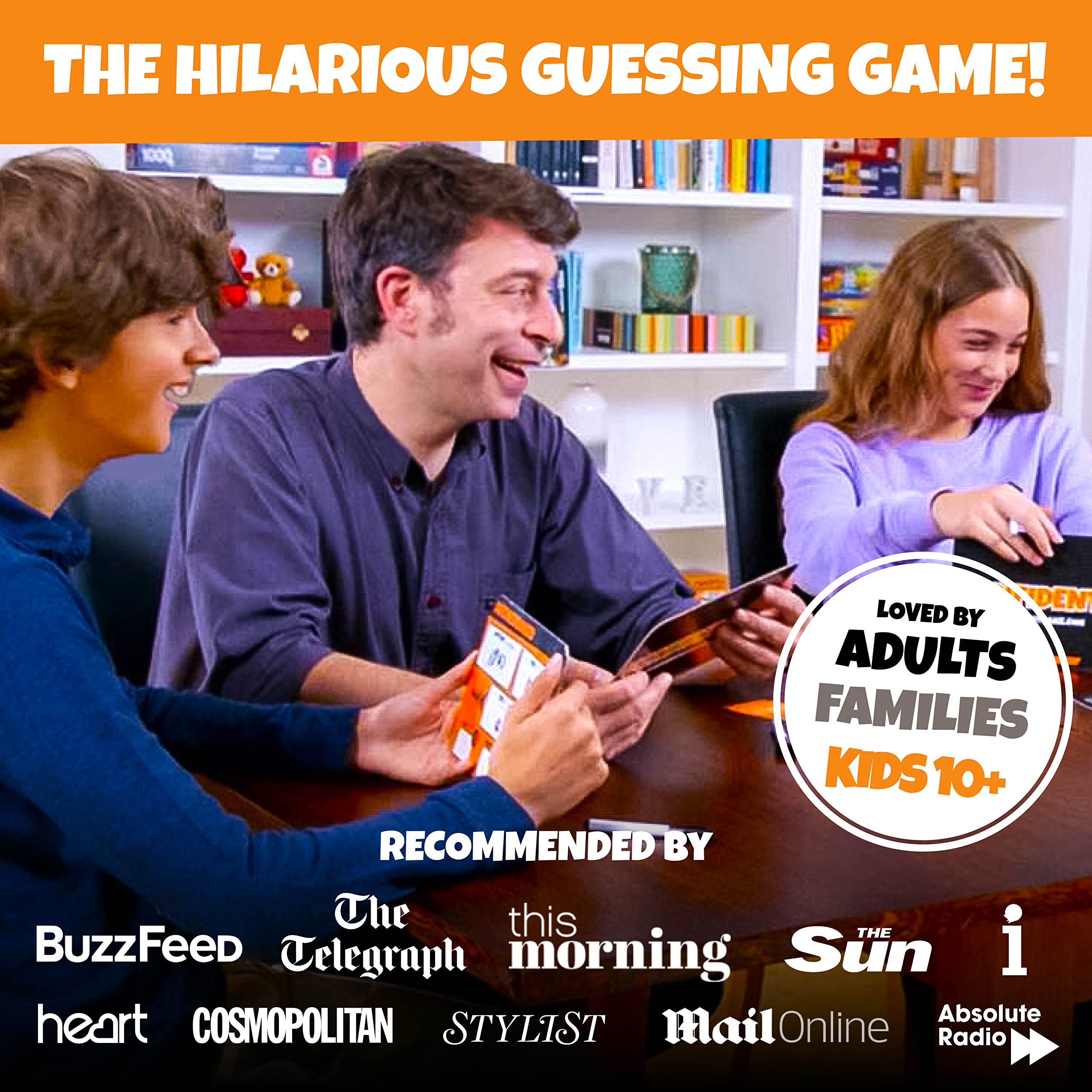 CONFIDENT? Board Game - Trivia Quiz Game with Range-Based Scoring for Families, Adults & Kids 4