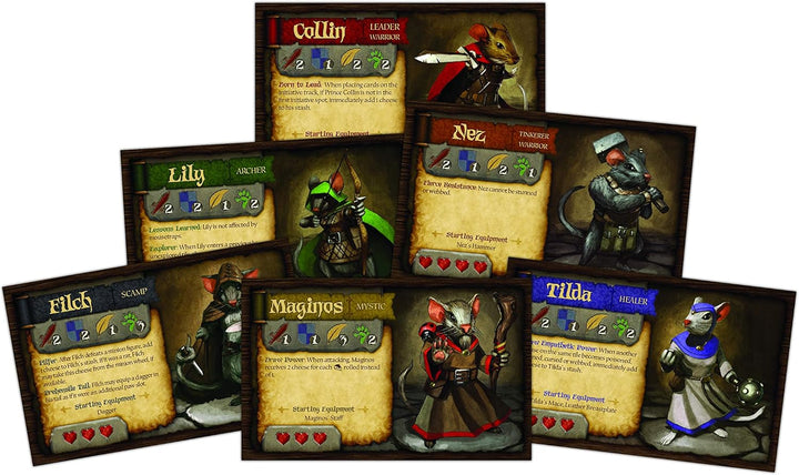 Plaid Hat Games Mice and Mystics Board Game