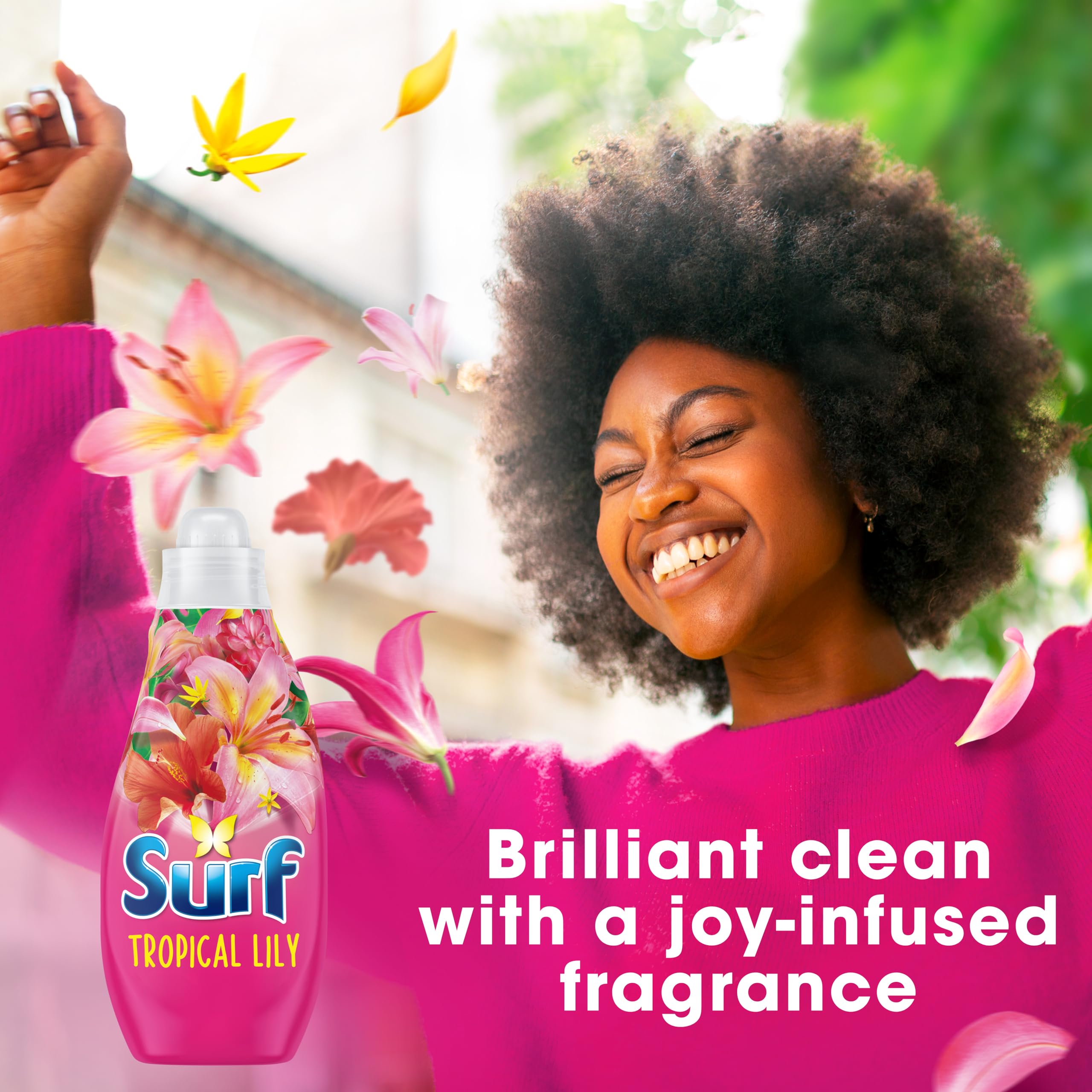 Surf Tropical Lily Laundry Washing Liquid Detergent (1.5L) 3