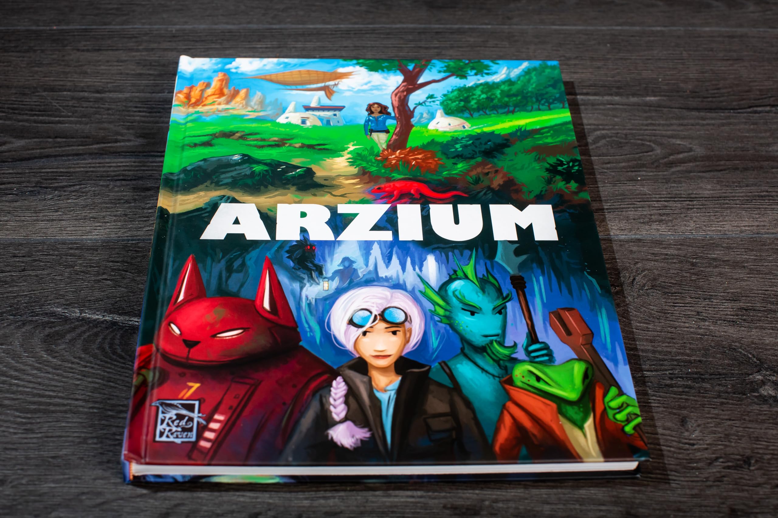 World of Arzium RPG Book - Red Raven Games 5