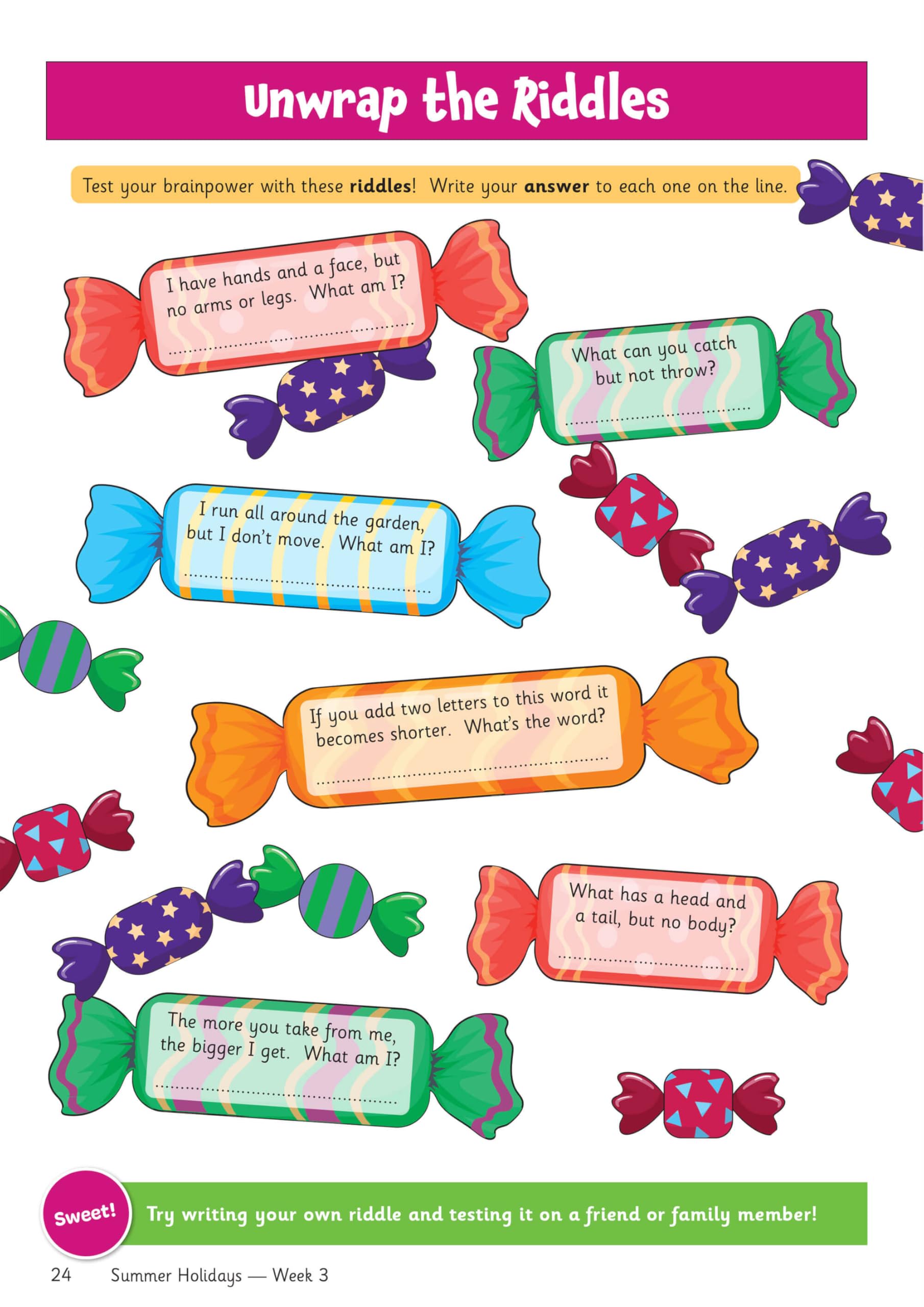 CGP Summer Holidays Activity Workbook - Year 3 to Year 4 Transition | Paperback 6