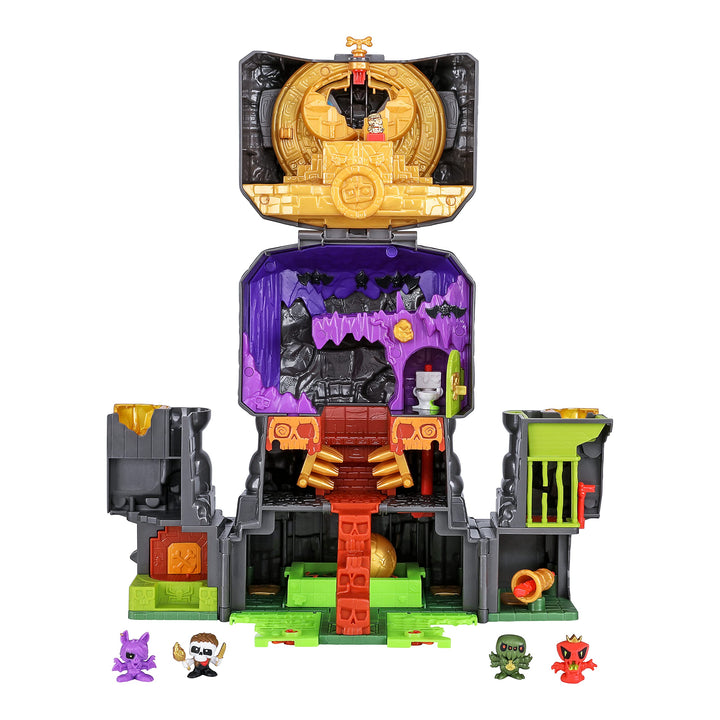 Treasure X Lost Lands Skull Temple Mega Playset - 40 Levels of Adventure with 4 Micro Action Figures