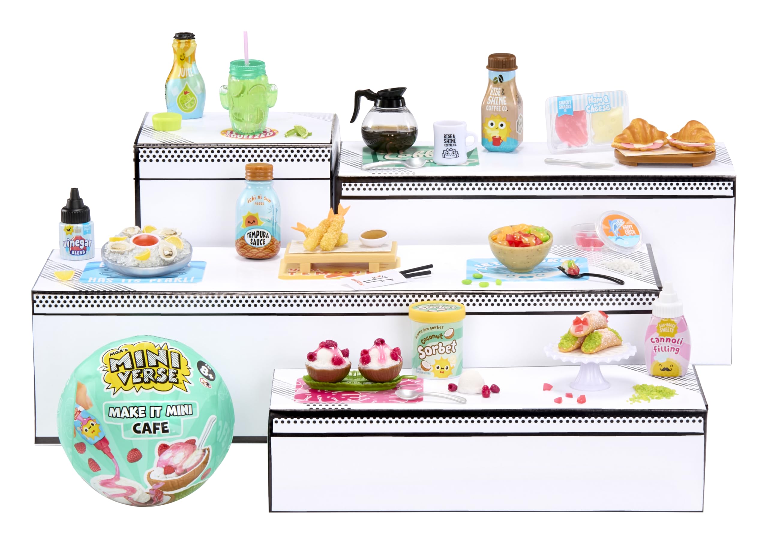 MGA's Miniverse Make It Mini Cafe Series 6 - DIY Resin Mini Collectables | Unisex Children | Ages 8+ 6