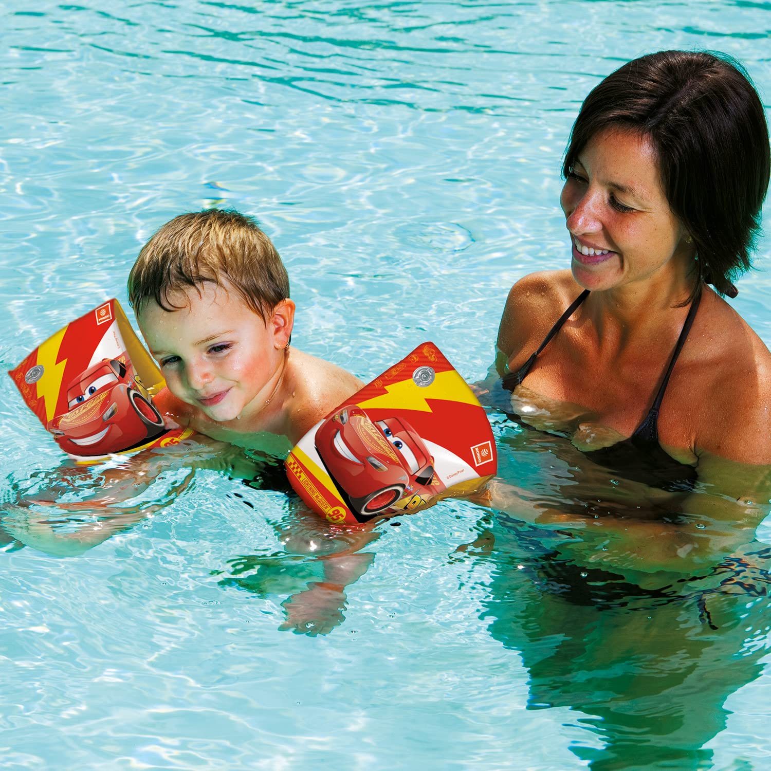 Mondo Disney Cars Inflatable Arm Bands - Ages 3+, Safety Valve, PVC 5