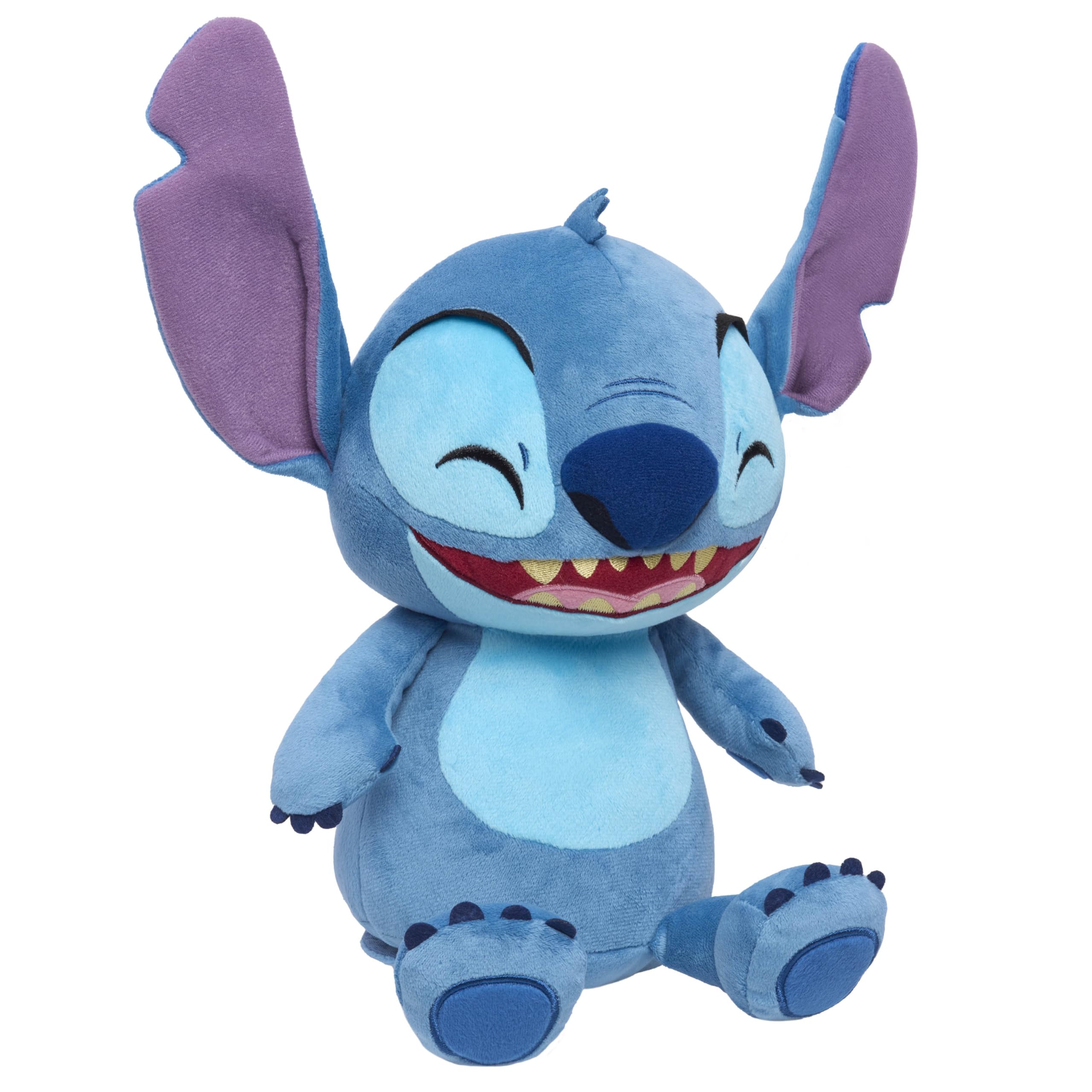 Just Play Disney Stitch Crack Me Up Stitch Interactive Plush Toy, 11 Inch, Ages 3+ 6