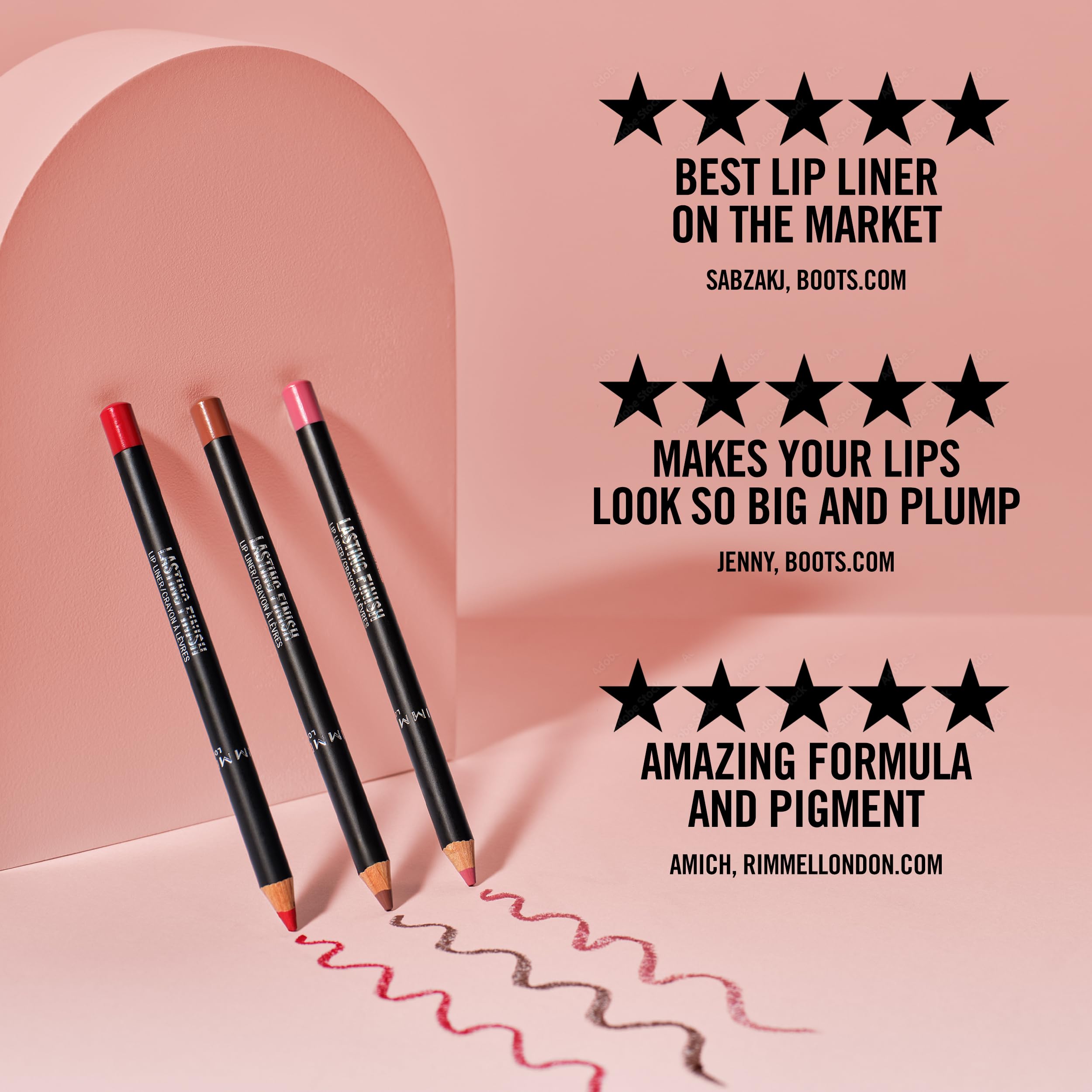 Rimmel Lasting Finish 8HR Lip Liner - Brownie Pie (1.2 g) 5