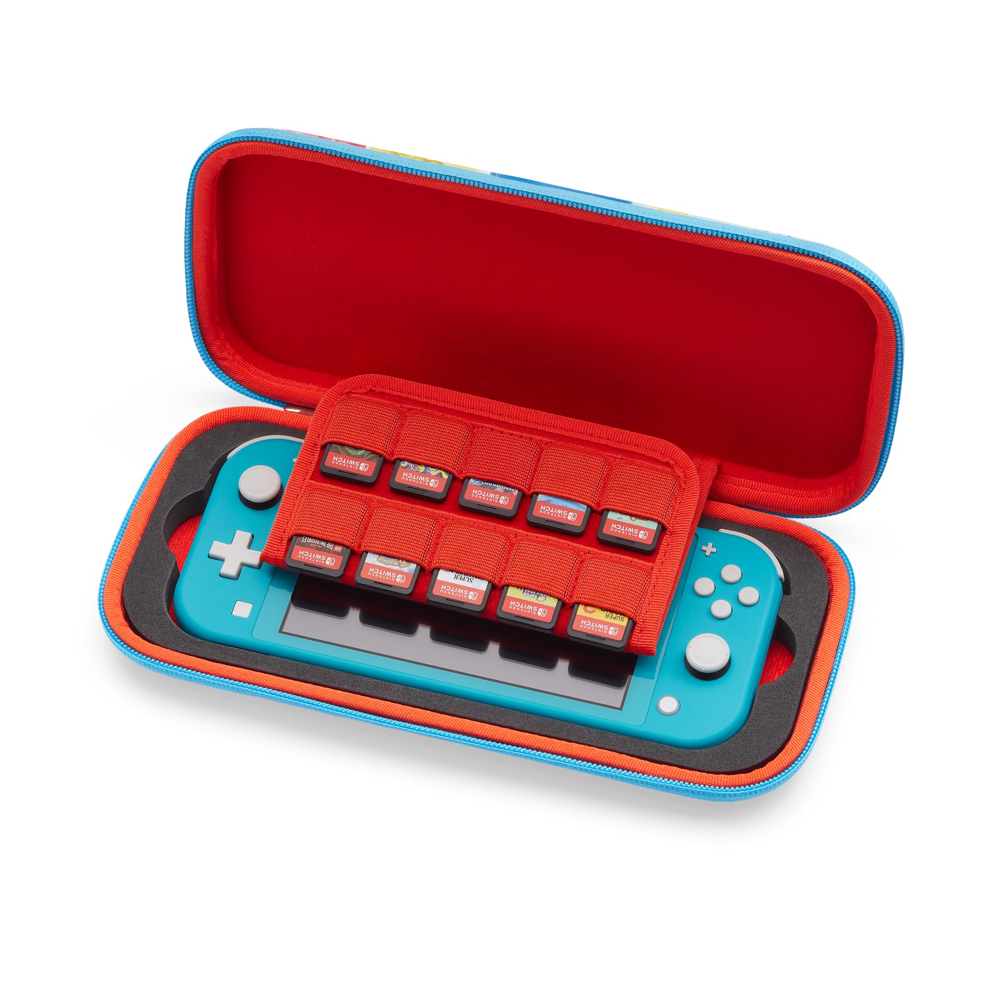 PowerA Slim Case for Nintendo Switch, Switch Lite & OLED Model - Mario Mushroom Kingdom Reel 5