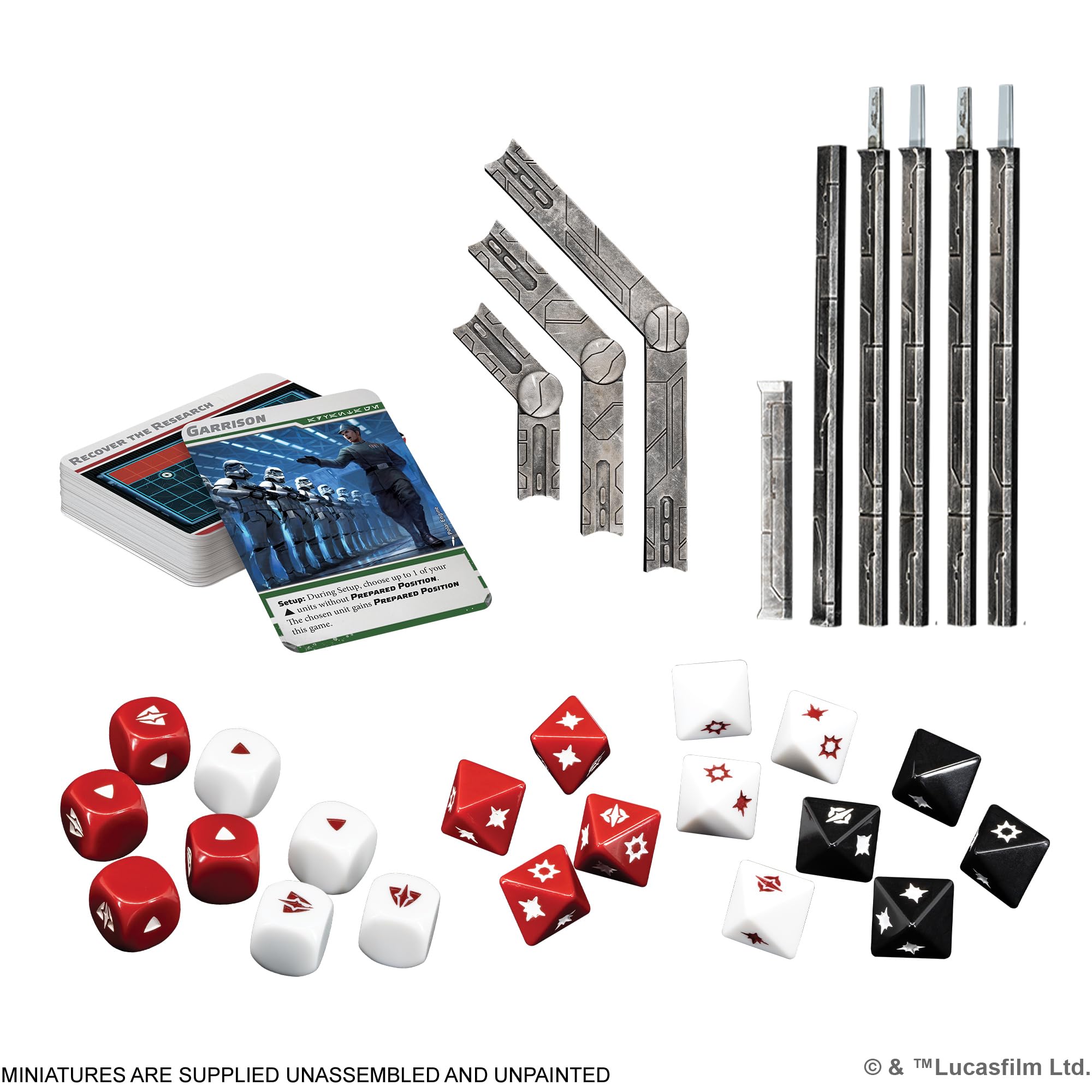 Asmodee Star Wars: Legion Galactic Empire Starter Set Board Game 5