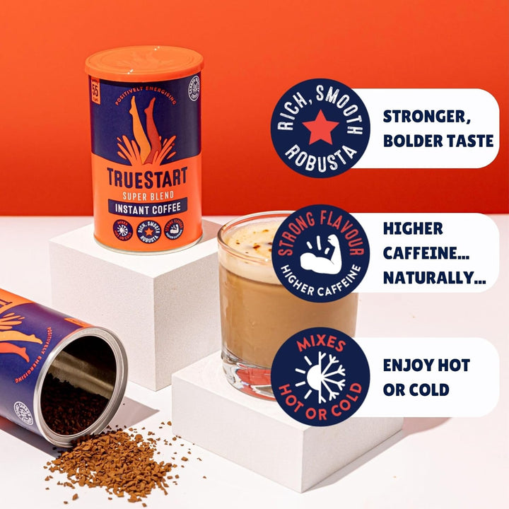 TrueStart - Barista Grade Super Blend Instant Coffee 100g