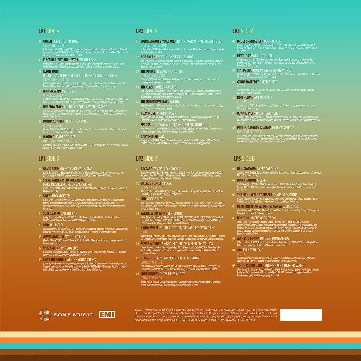 NOW That’s What I Call The 70s [VINYL] 3