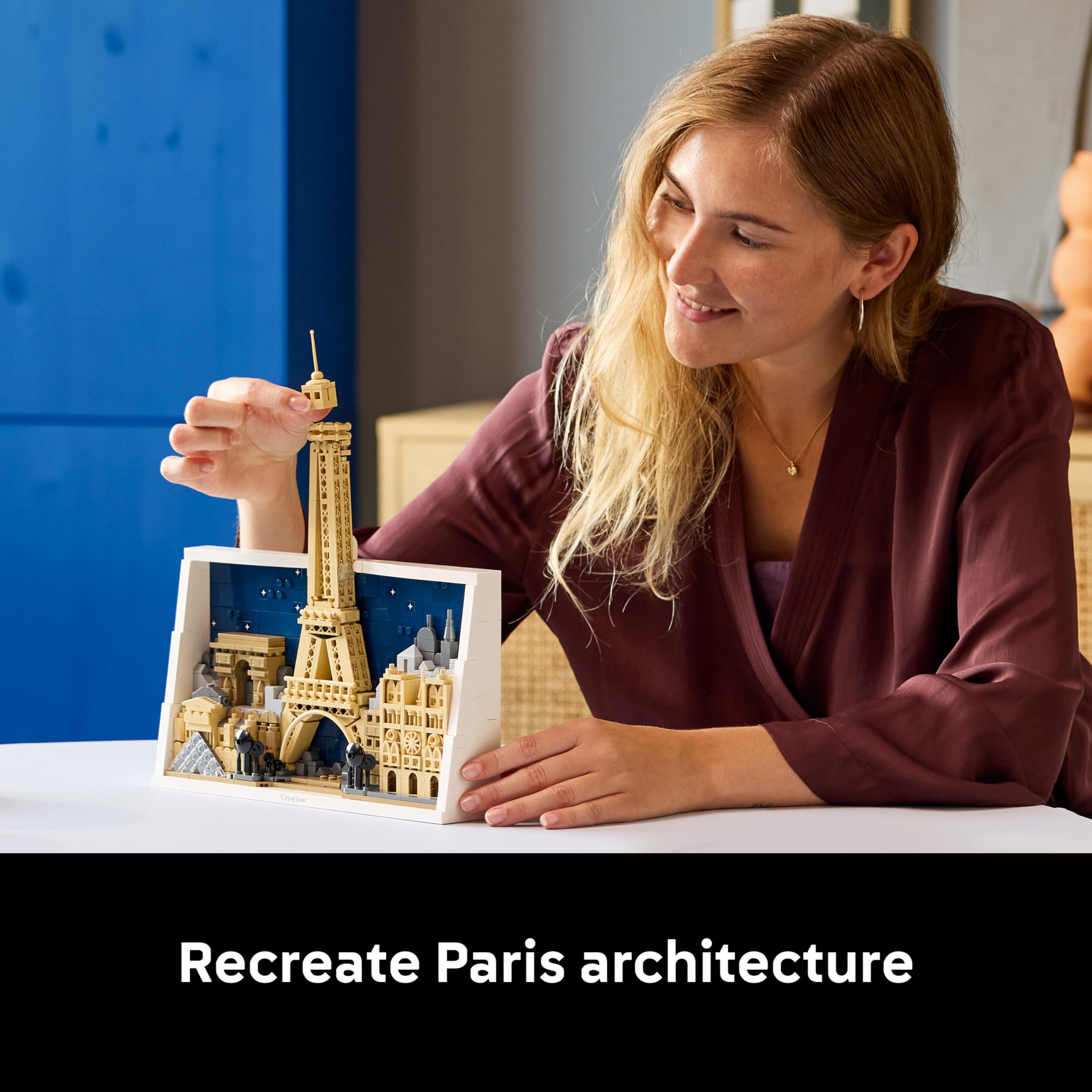 LEGO Architecture Paris – City of Love DIY Miniature Model Kit for Adults (21064) 3