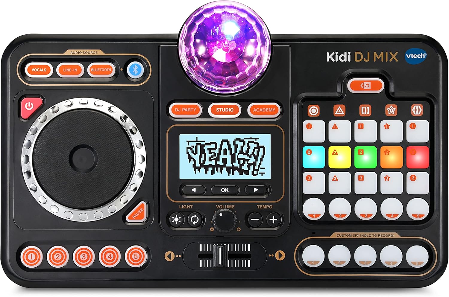 VTech Kidi DJ Mix - Electronic Music Toy for Kids with Lights & Bluetooth 1