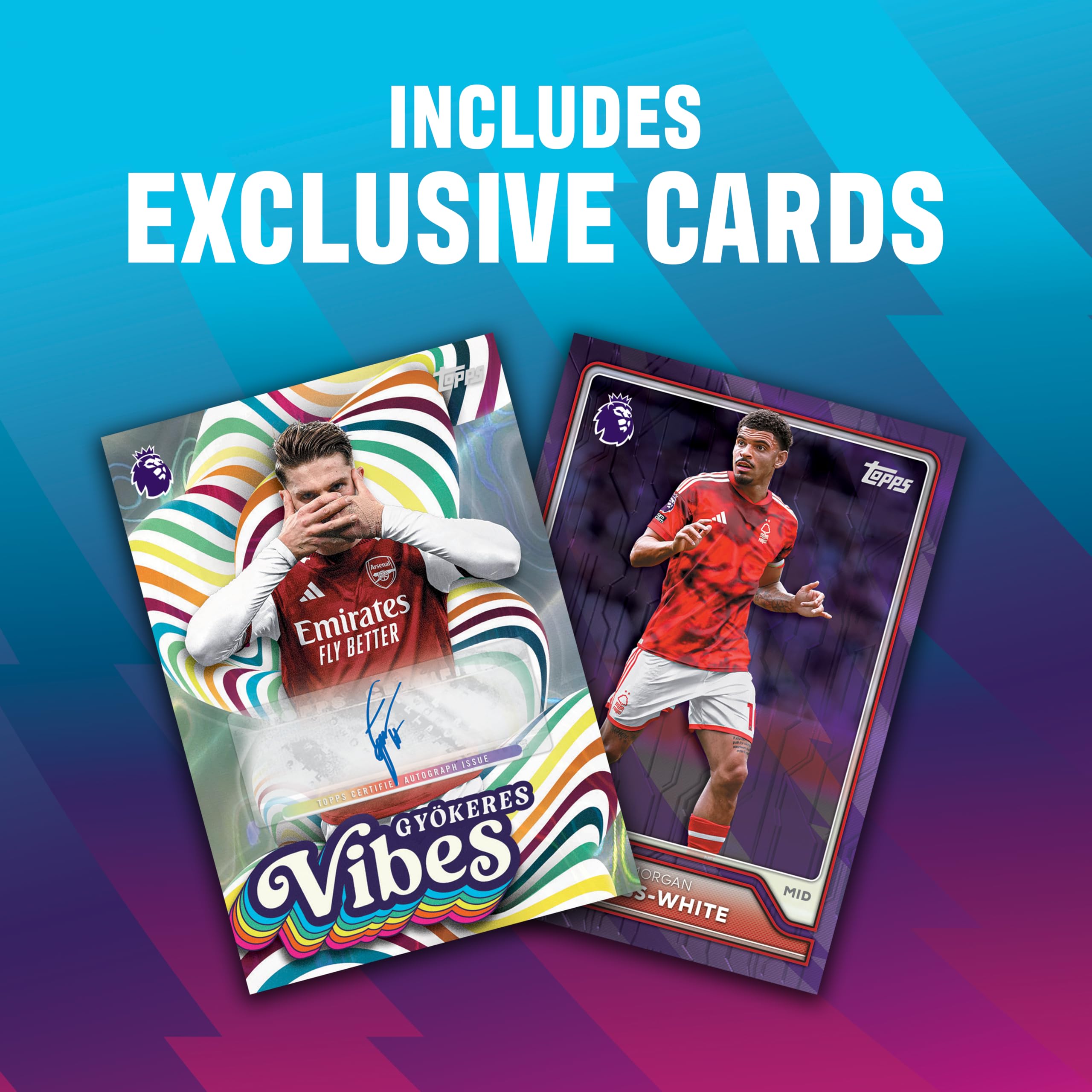 Topps Premier League 2026/27 Trading Cards - Mega Multipack | 40 Cards | Official Licensed Product 5