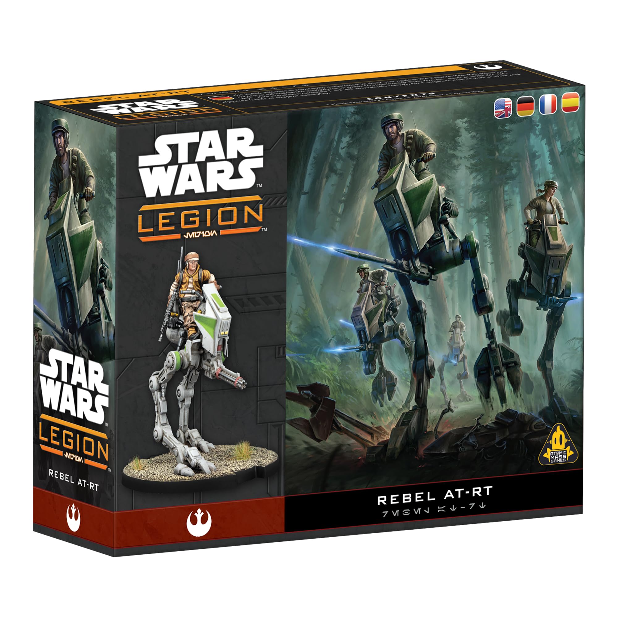 Asmodee Star Wars: Legion Rebel AT-RT - Strategy Board Game | 2 Players | 180 Minutes
