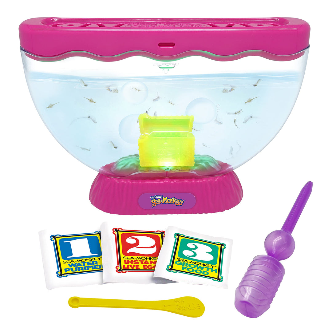 Sea Monkeys Ocean Treasure Aquarium - Educational Science Kit for Kids 6+
