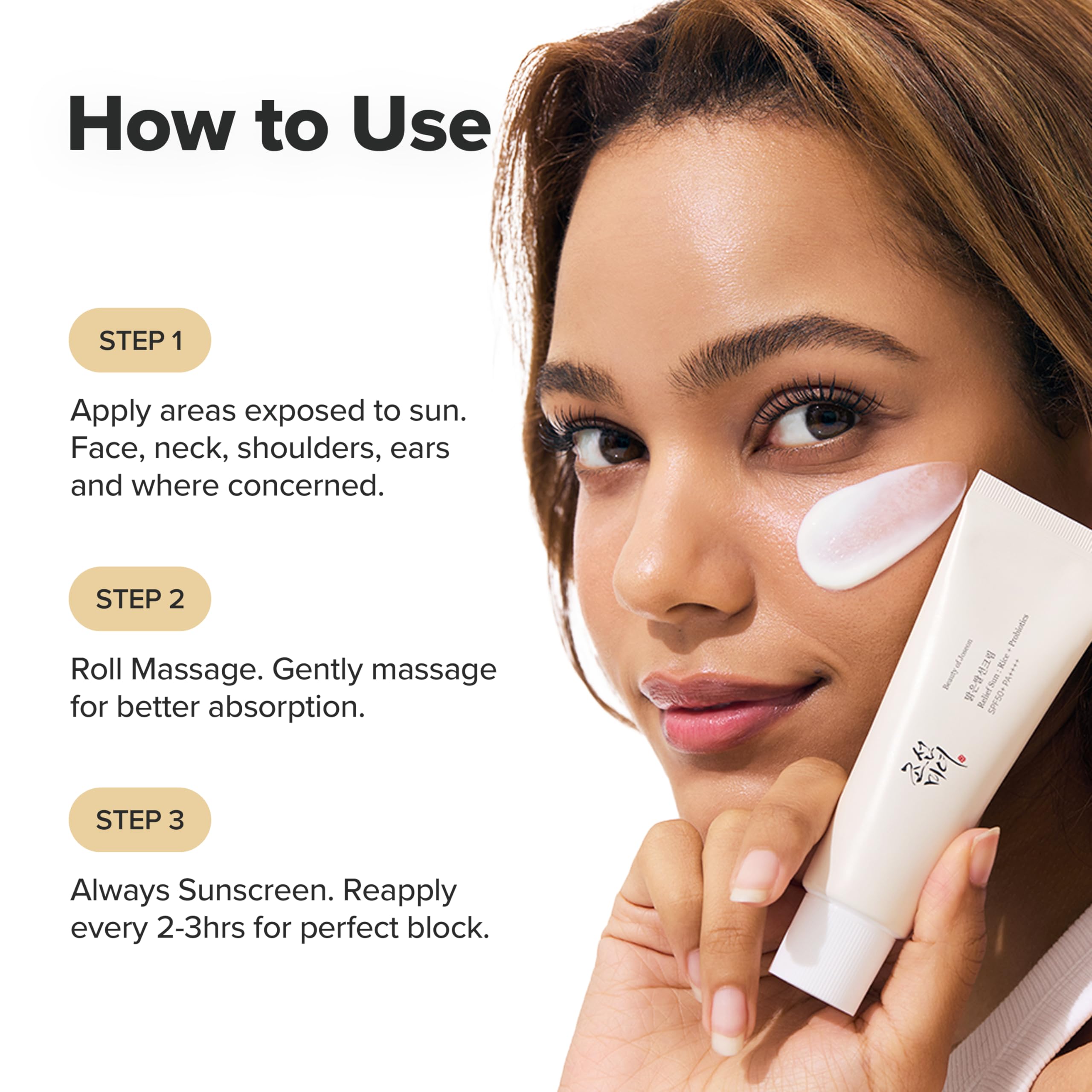 Beauty of Joseon Relief Sun Face Sunscreen - SPF 50, Hydrating, No White Cast, 50ml 7