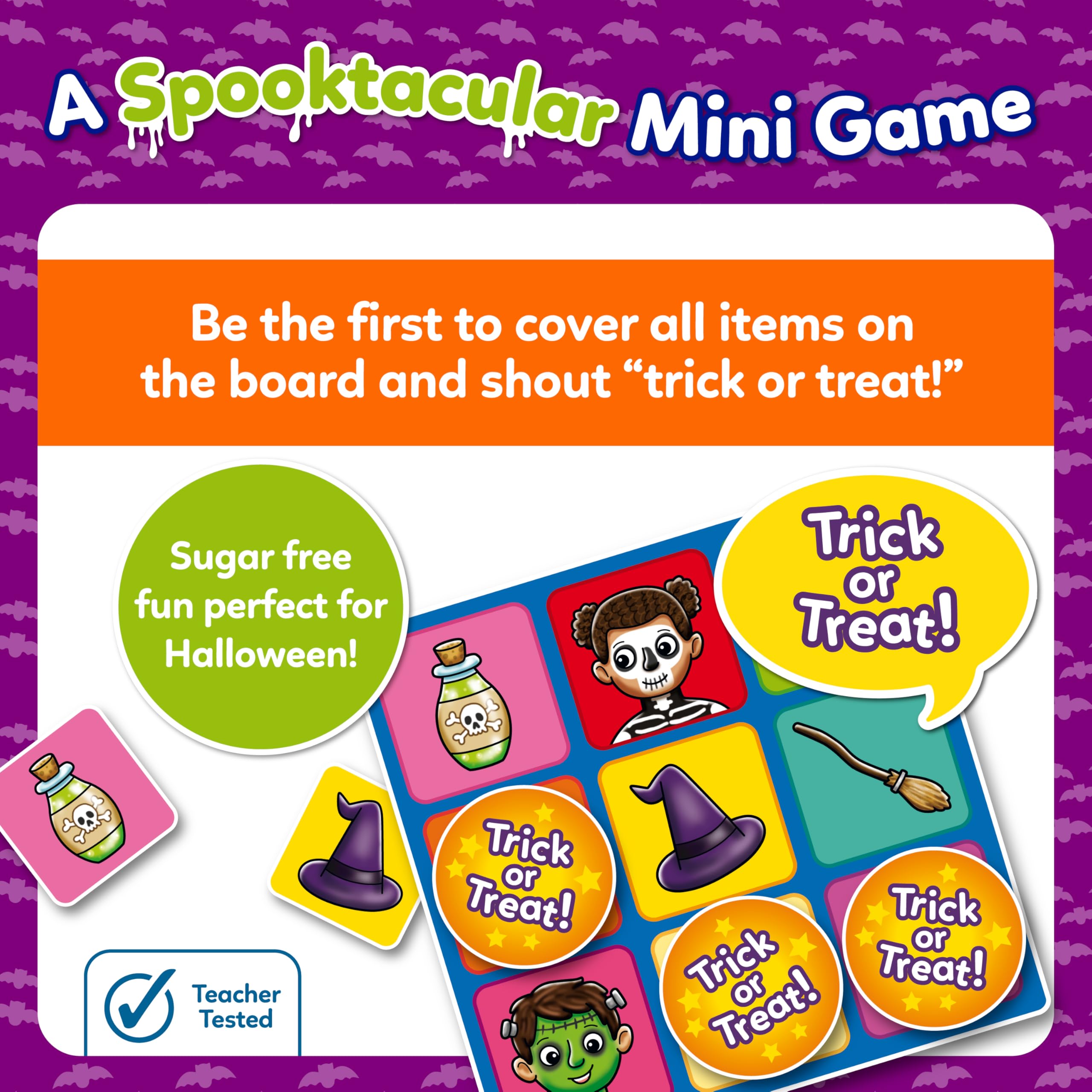 Orchard Toys Halloween Bingo – Kompaktes Reisebrettspiel für Kinder 3