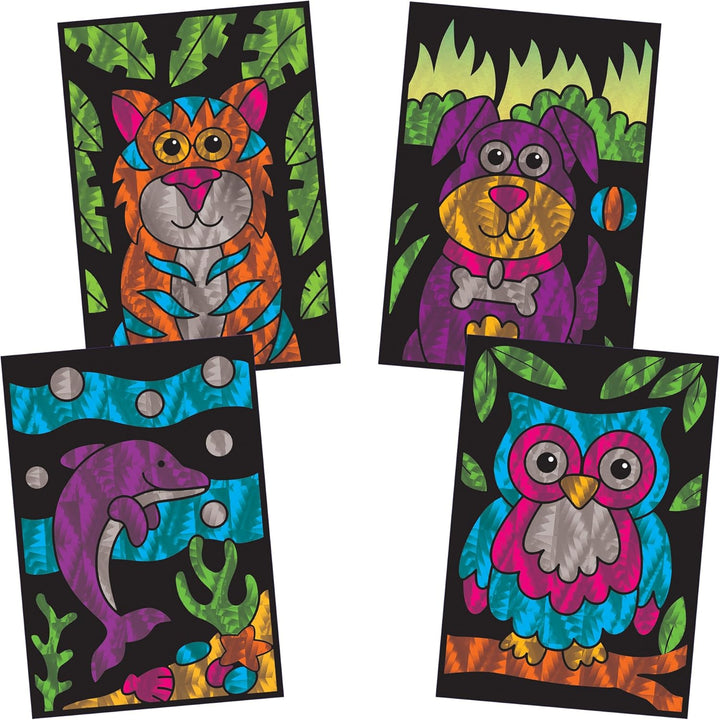 Galt Fab Foil Art Kit - Sparkly Craft Activity for Kids Ages 6+