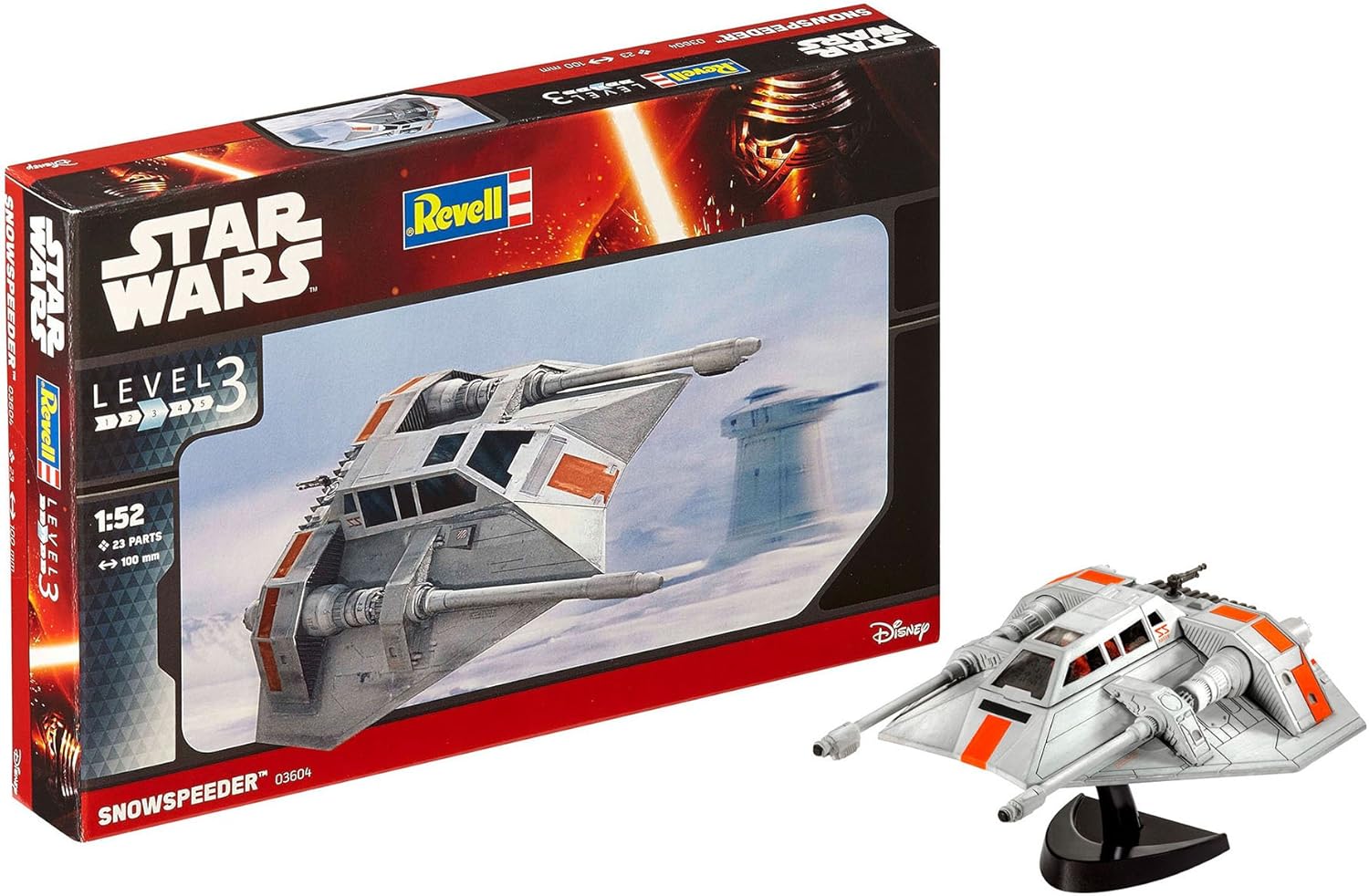 Revell Star Wars Snowspeeder Model Kit - 23-Piece Building Set for Ages 10+ 1