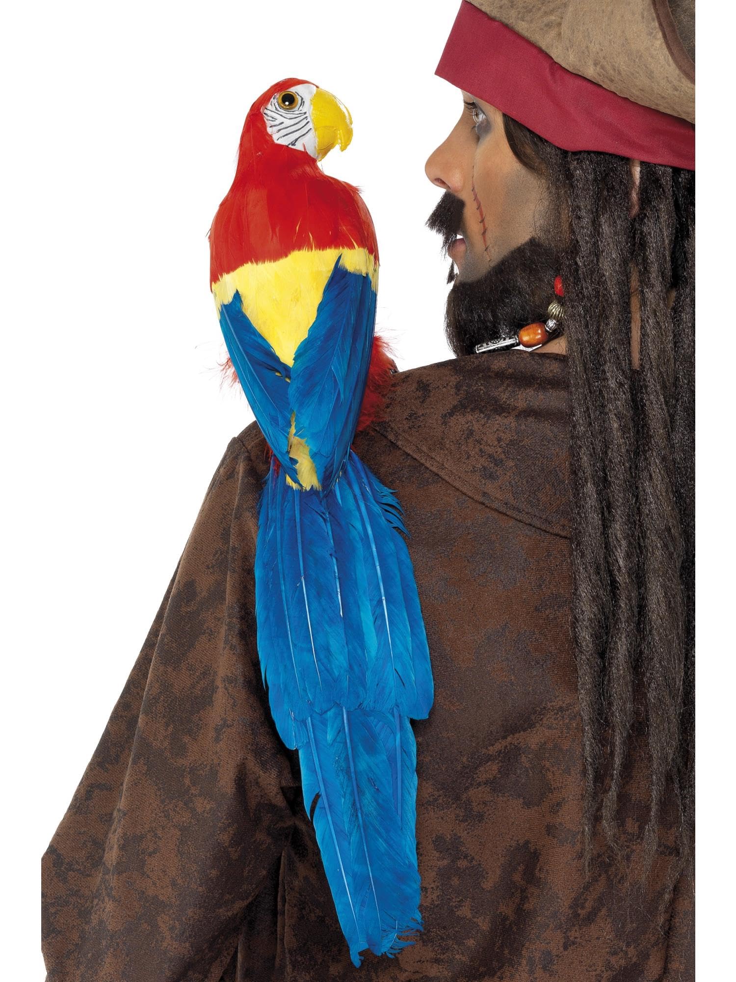 Parrot 50cm - Multi-Coloured Plush Toy with Elastic Holder 5