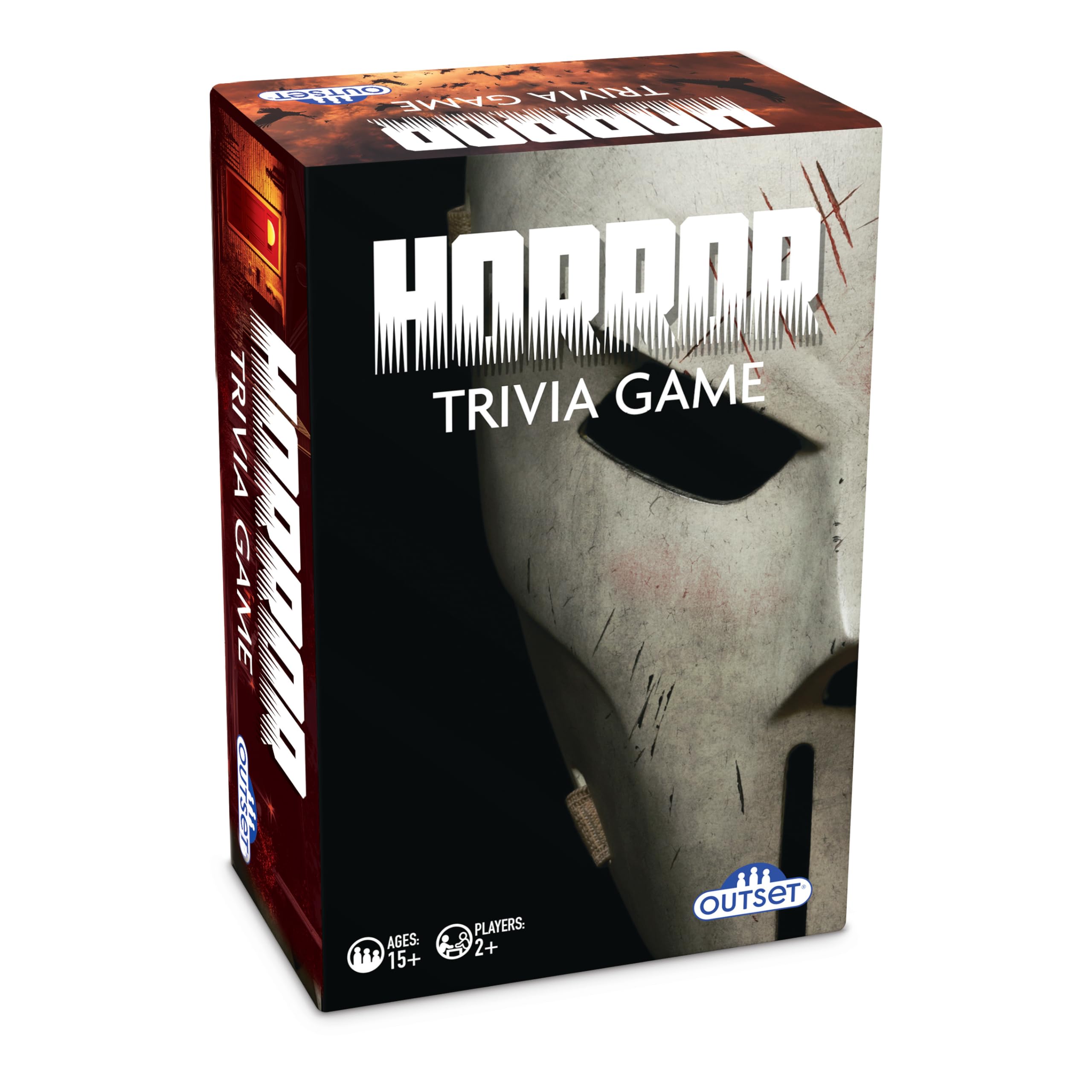 Outset Media Horror Trivia Game - 500 Quiz Questions for Horror Fans 1
