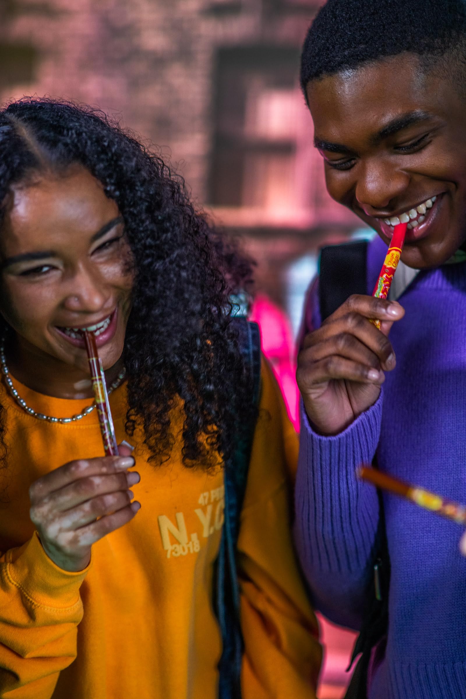 Chupa Chups Cherry Stix - Fondant Filled Chewy Sweets, 150 Pack 6